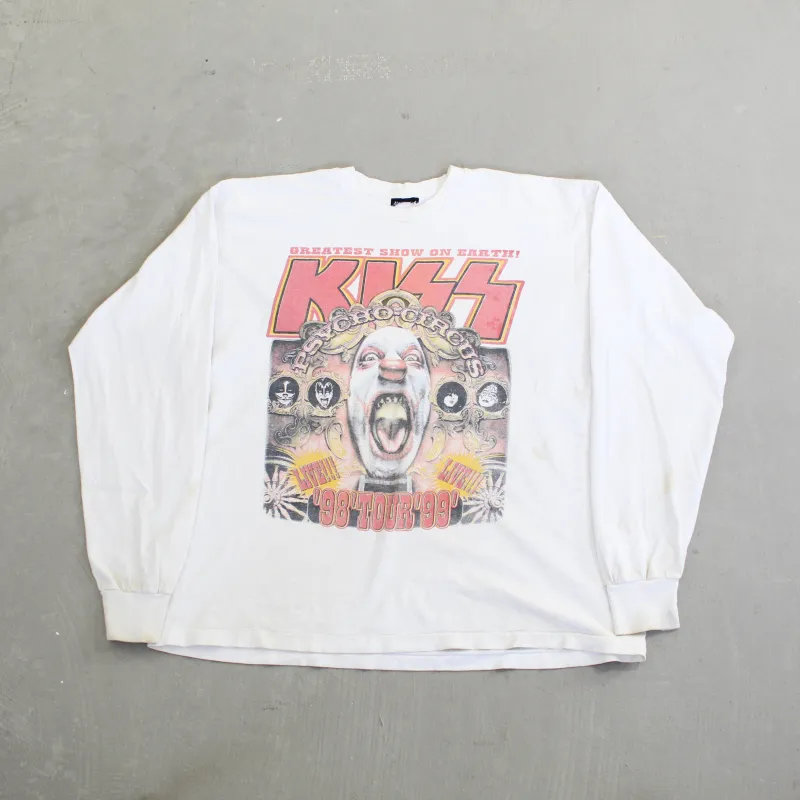 D- Vintage 1998 Kiss Psycho Circus Tour Long Sleeve Tee sold by HG Vintage