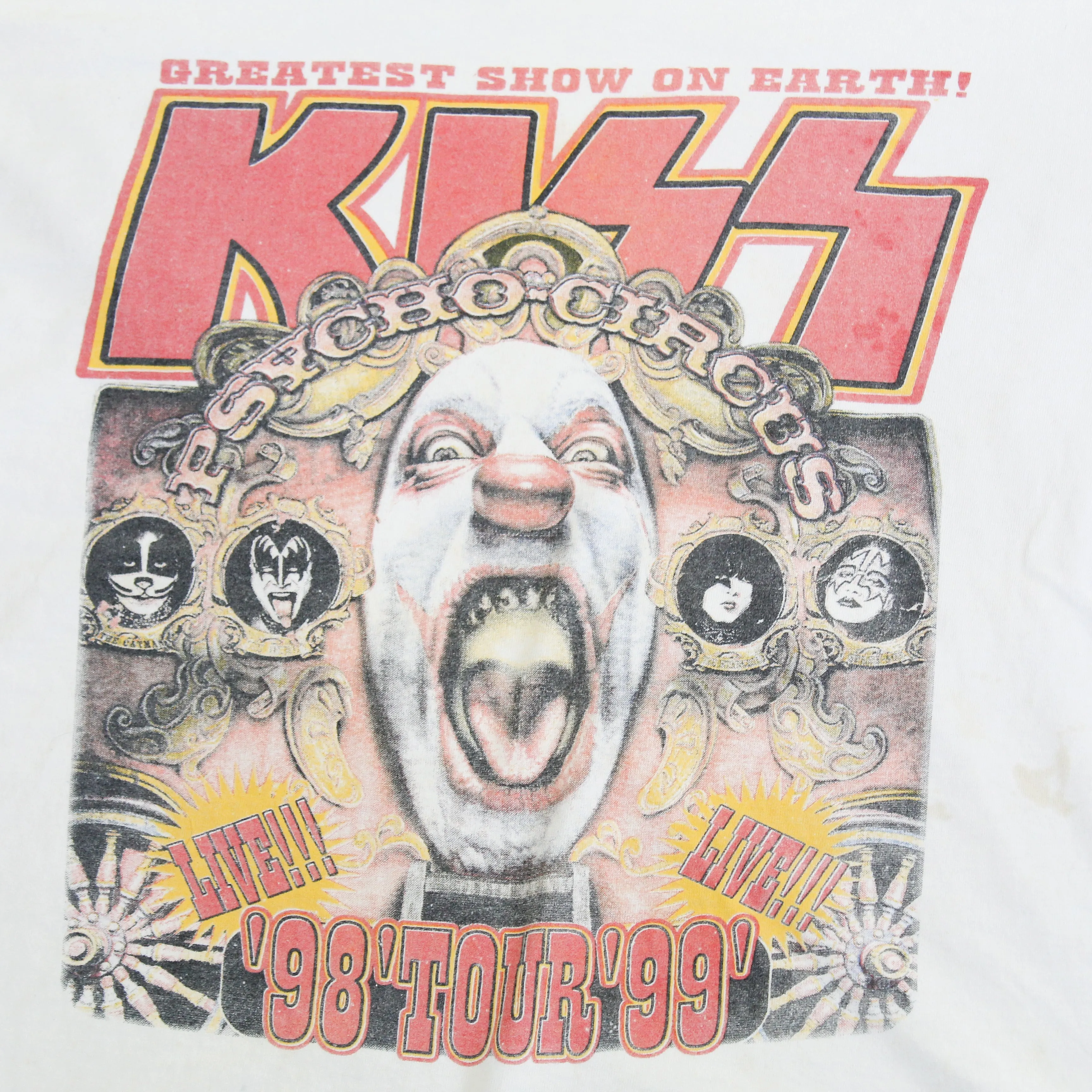 D- Vintage 1998 Kiss Psycho Circus Tour Long Sleeve Tee sold by HG Vintage product image thumbnail 2
