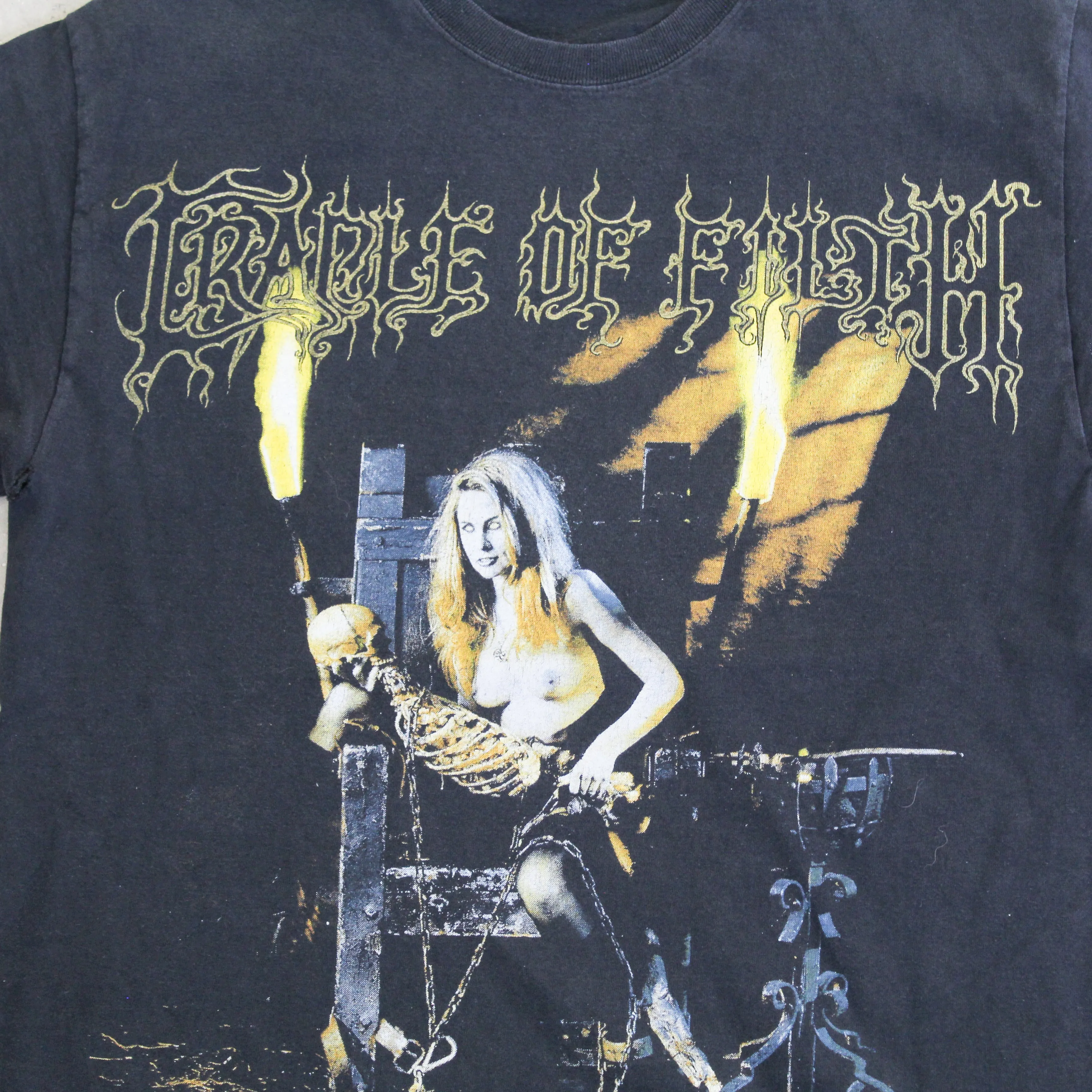 D- Vintage 1997 Cradle Of Filth Dead Girls Don't Say No Graphic Tee sold by HG Vintage product image thumbnail 2