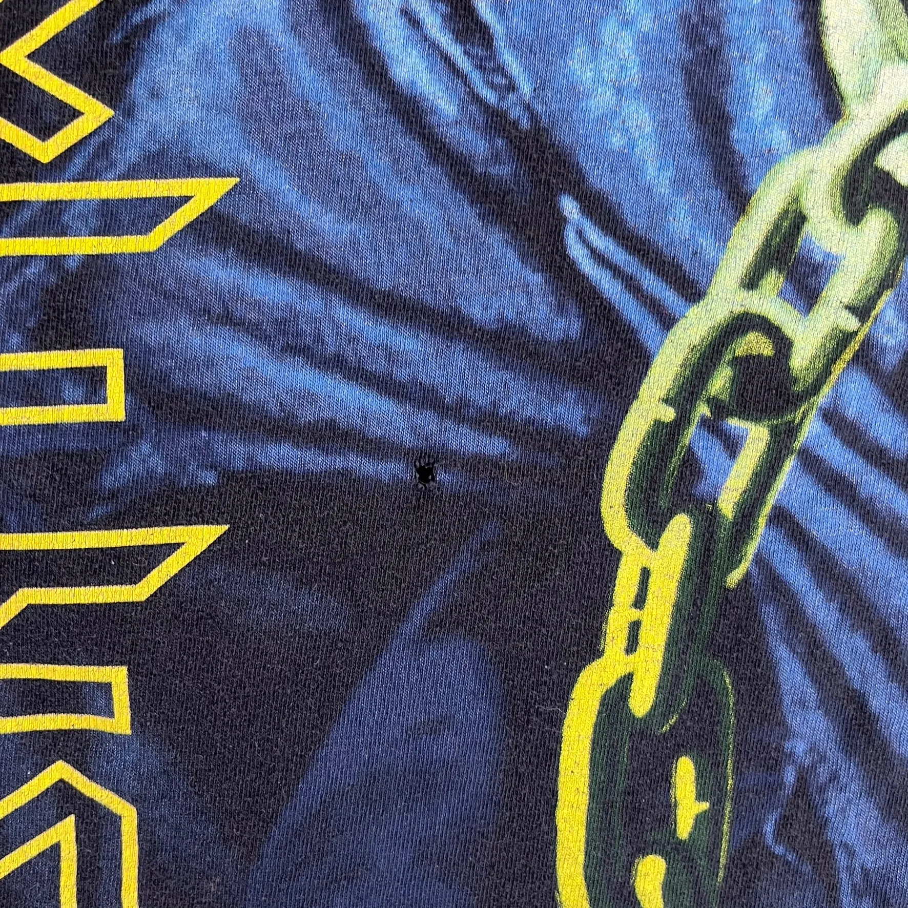D- 2010 Iron Maiden Piece Of Mind Eddie The Head Jumbo Print Tee sold by HG Vintage product image thumbnail 4