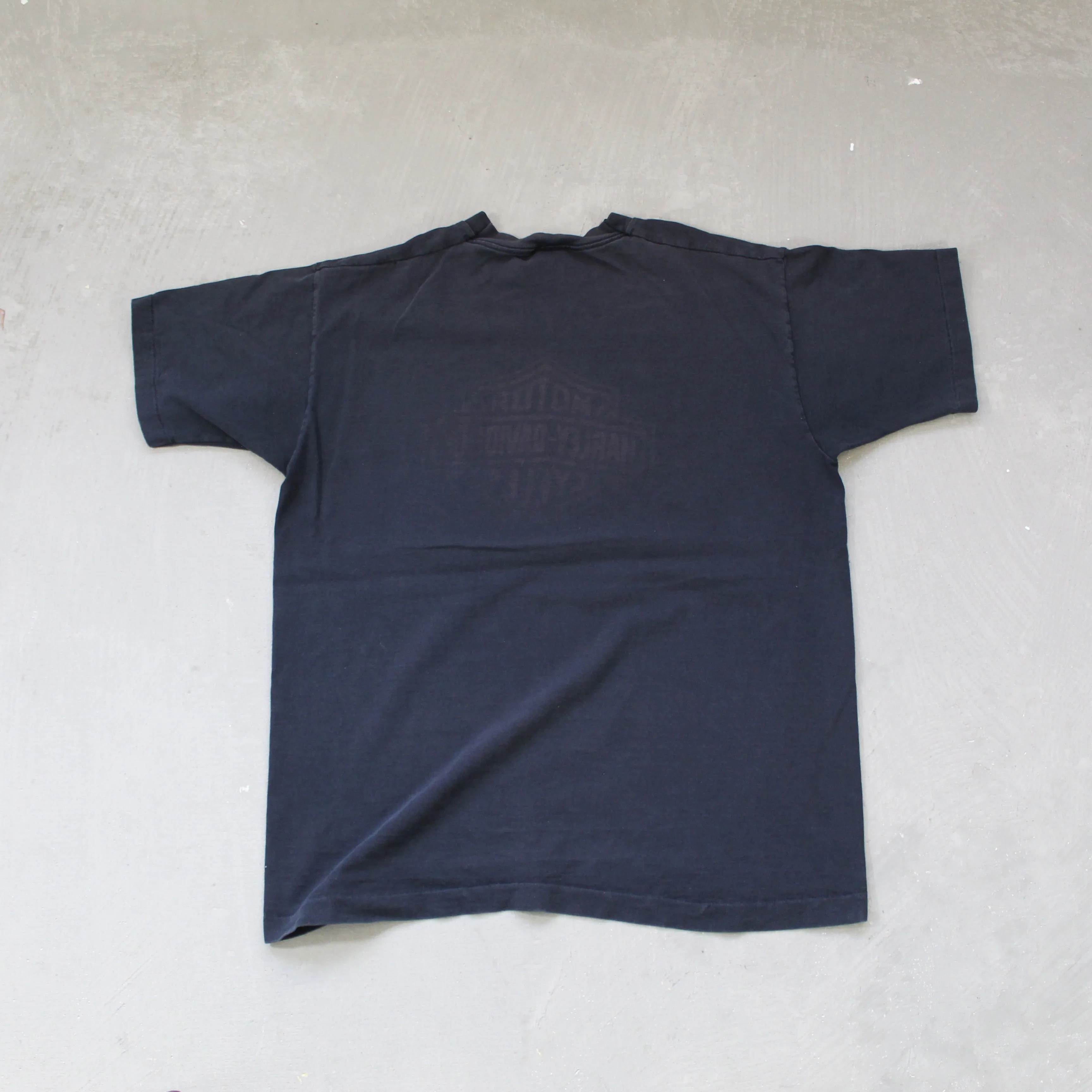 D- Vintage Harley Davidson Graphic Logo Single Stitch Tee sold by HG Vintage product image thumbnail 3
