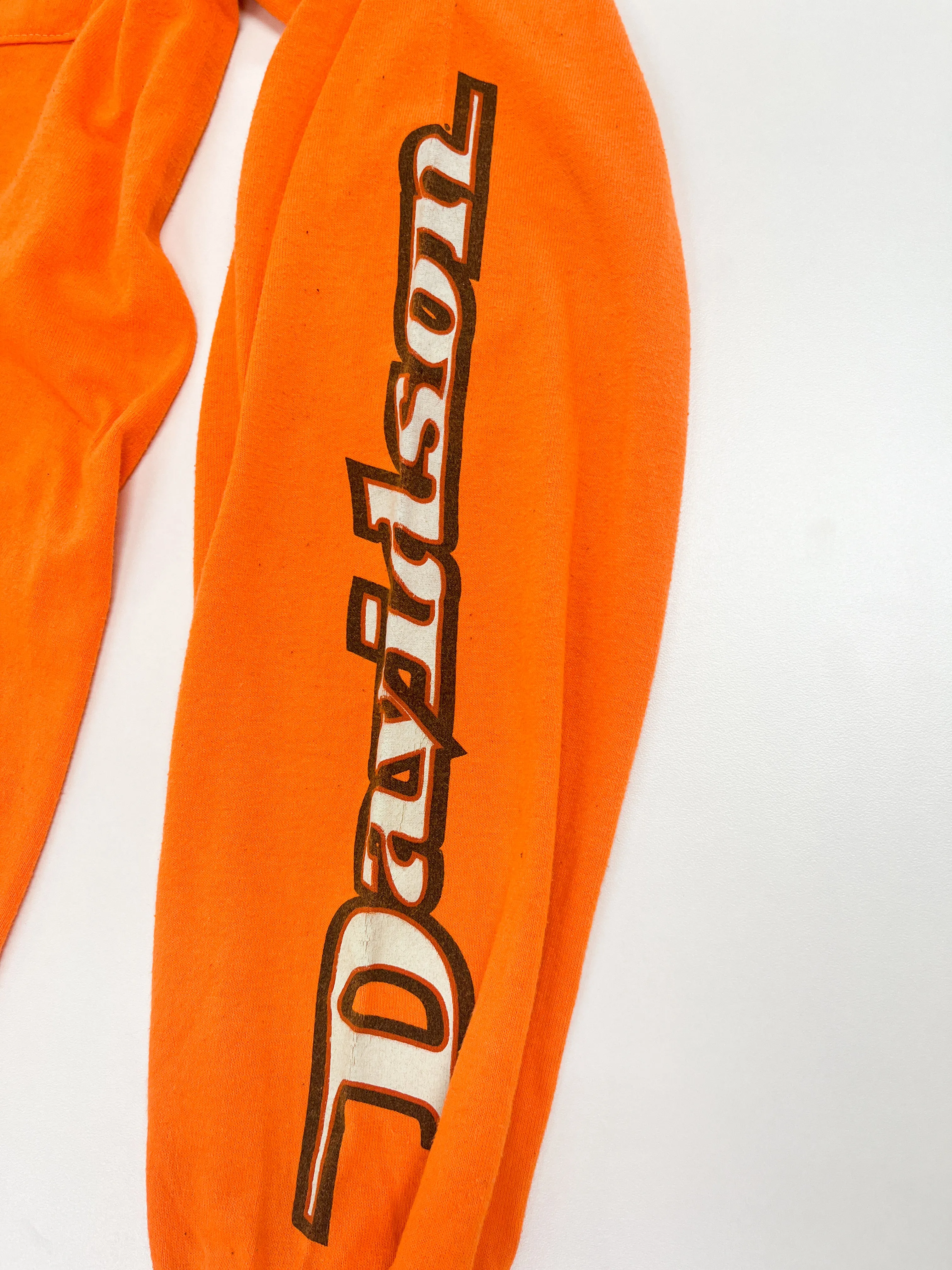 D- 2012 Harley Davidson Portsmouth, VA Text Long Sleeve Tee sold by HG Vintage product image thumbnail 3