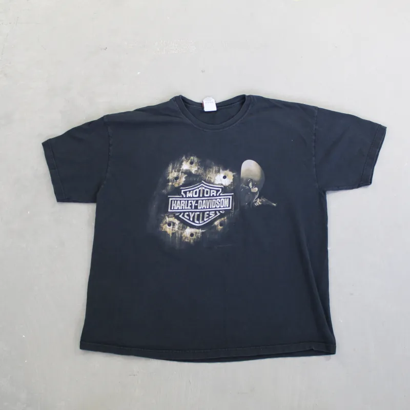 D- Vintage Harley Davidson Looney Tunes Bellemont Az Tee sold by HG Vintage