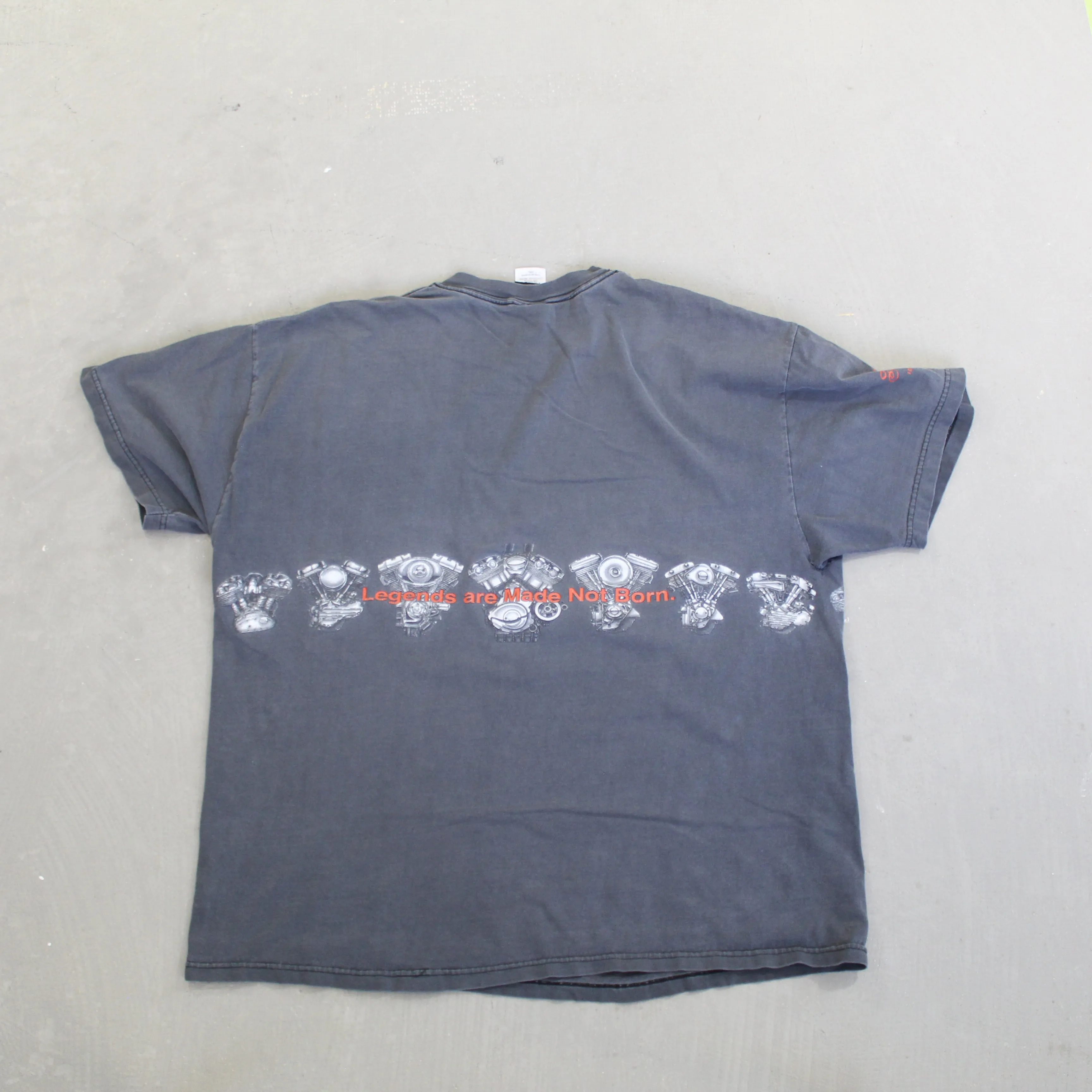 D- Vintage 2002 Harley Davidson Idaho Falls Legends Are Made Tee sold by HG Vintage product image thumbnail 3