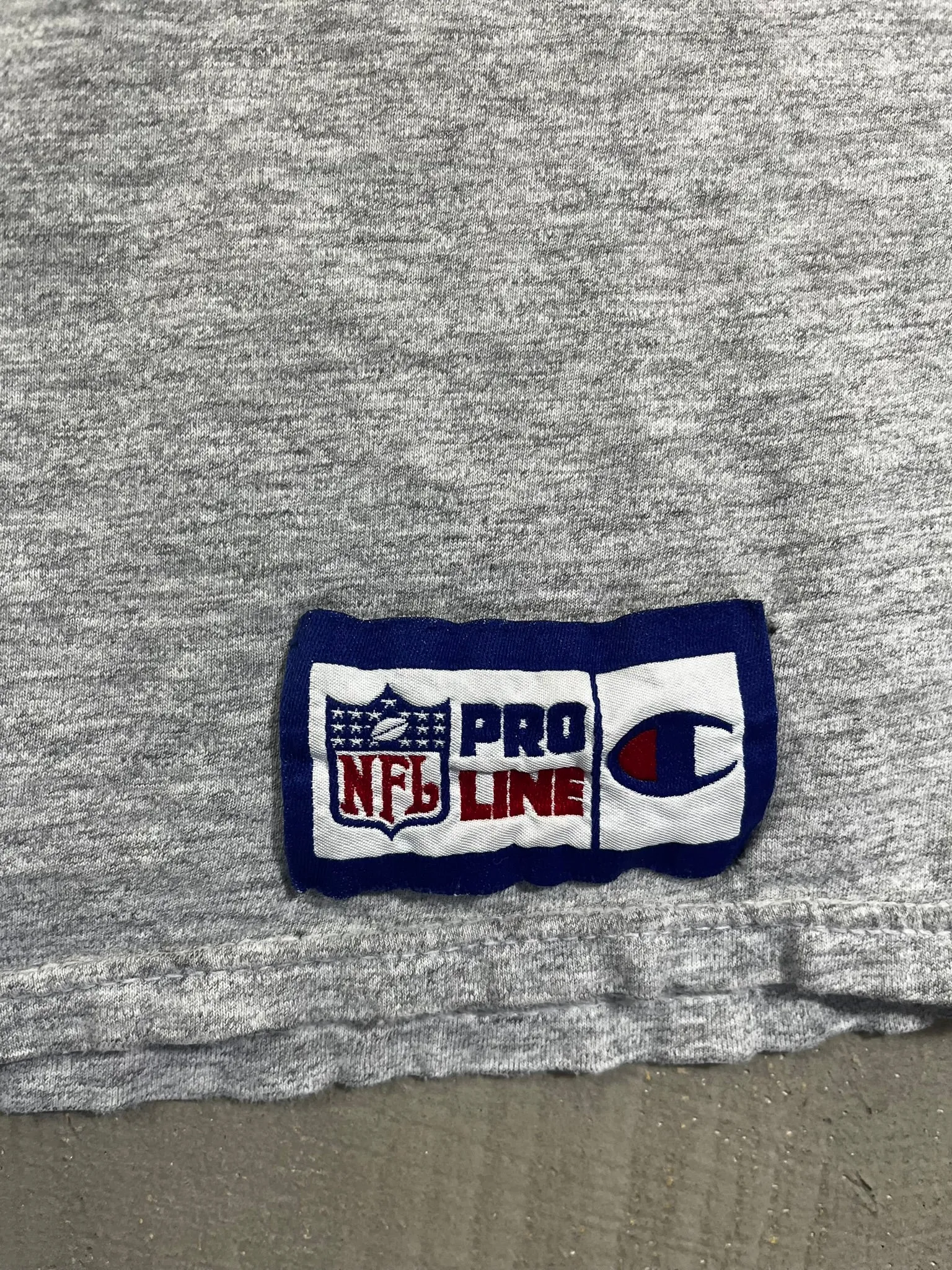 D- Vintage New England Patriots NFL Champion Pro Line Football tee sold by HG Vintage product image thumbnail 3