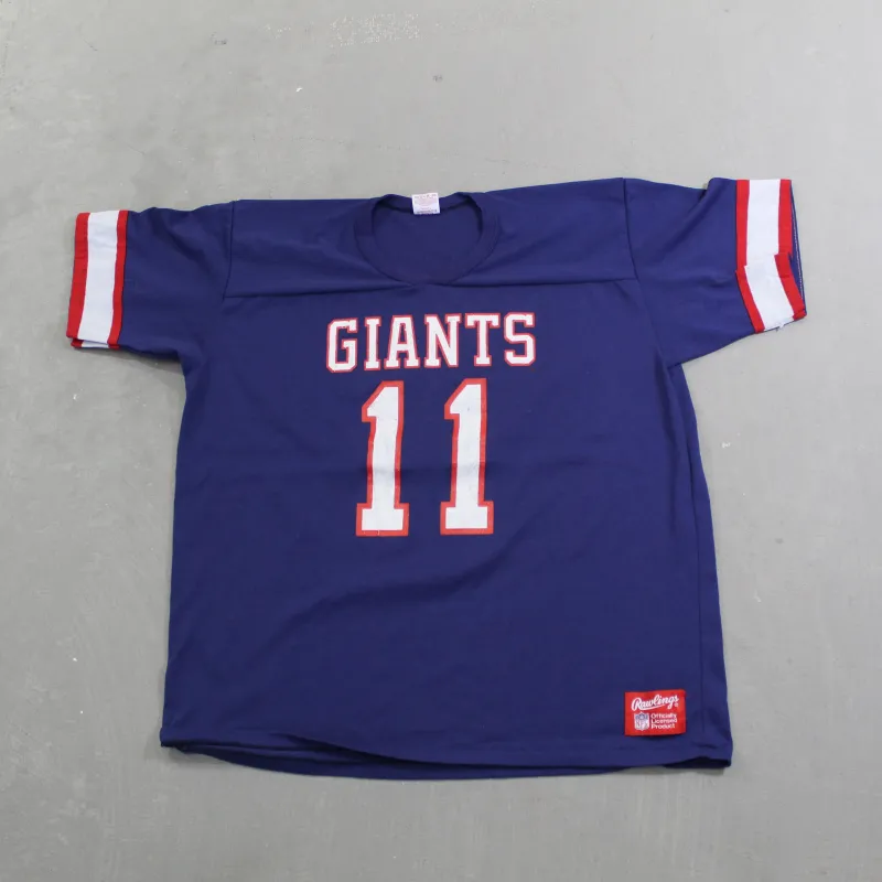 D- Vintage New York Giants NFL Rawlings Jersey Single Stitch Tee sold by HG Vintage
