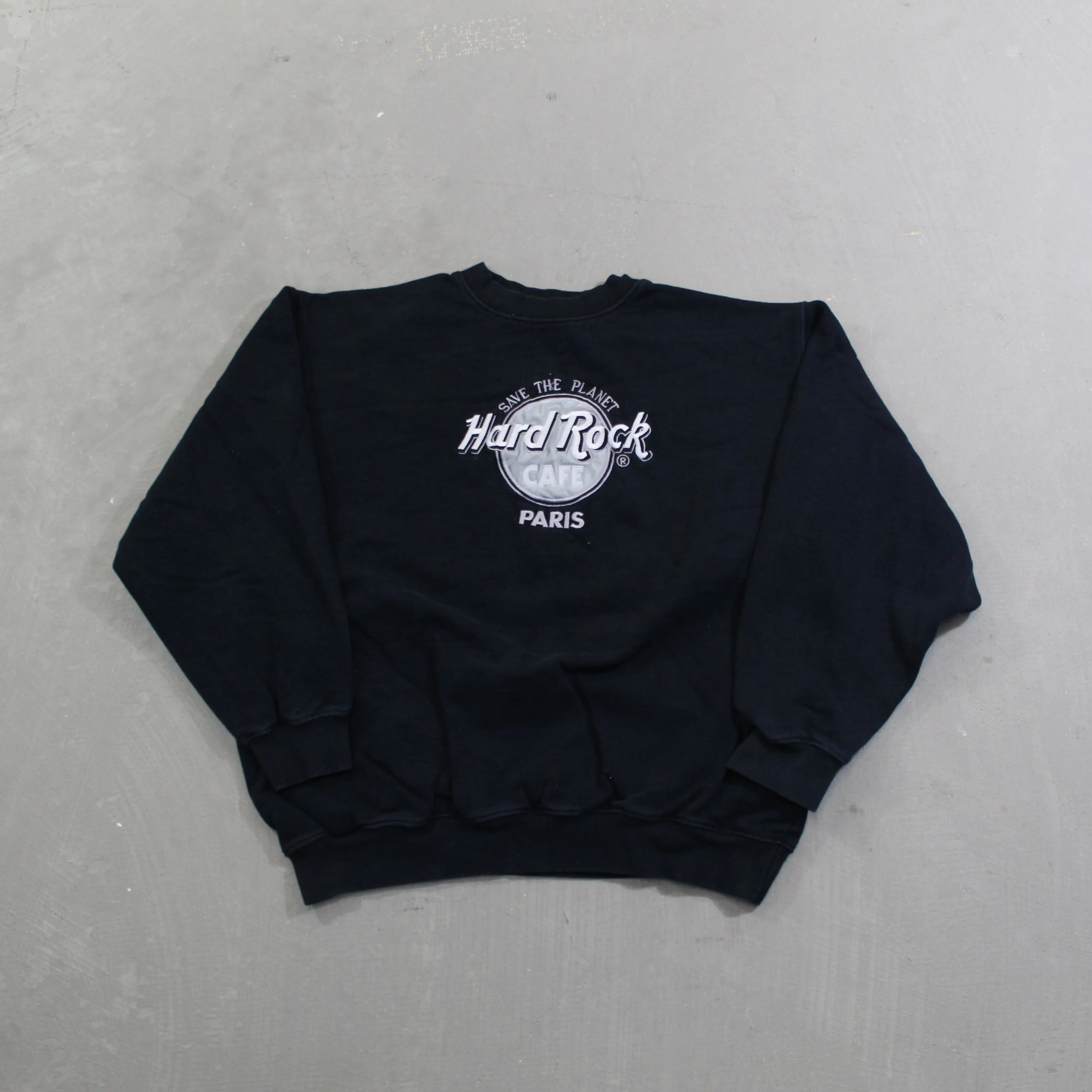 D- Vintage Hard Rock Cafe Paris France Crewneck sold by HG Vintage
