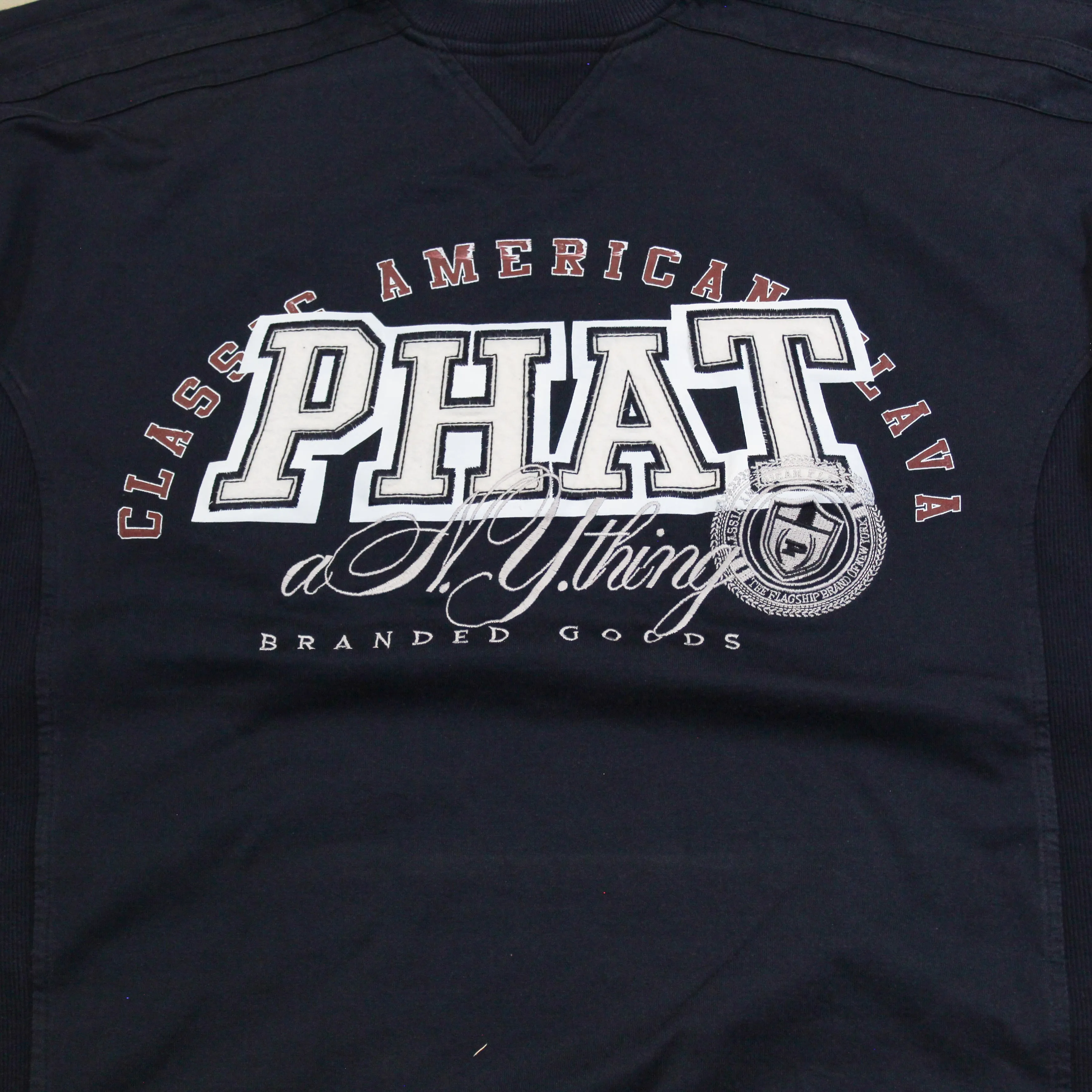 D- Vintage Phats Farm Embroidered Text Tee sold by HG Vintage product image thumbnail 2
