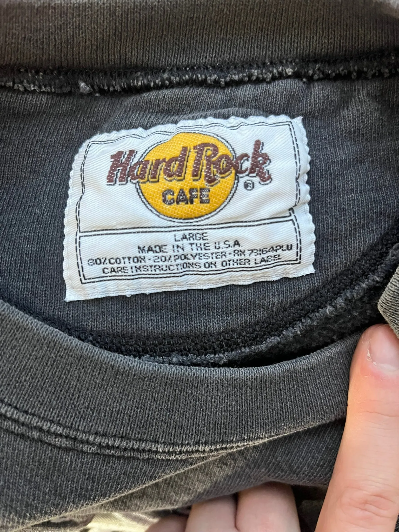 D- Vintage Hard Rock Cafe Cleveland Crewneck sold by HG Vintage product image thumbnail 3