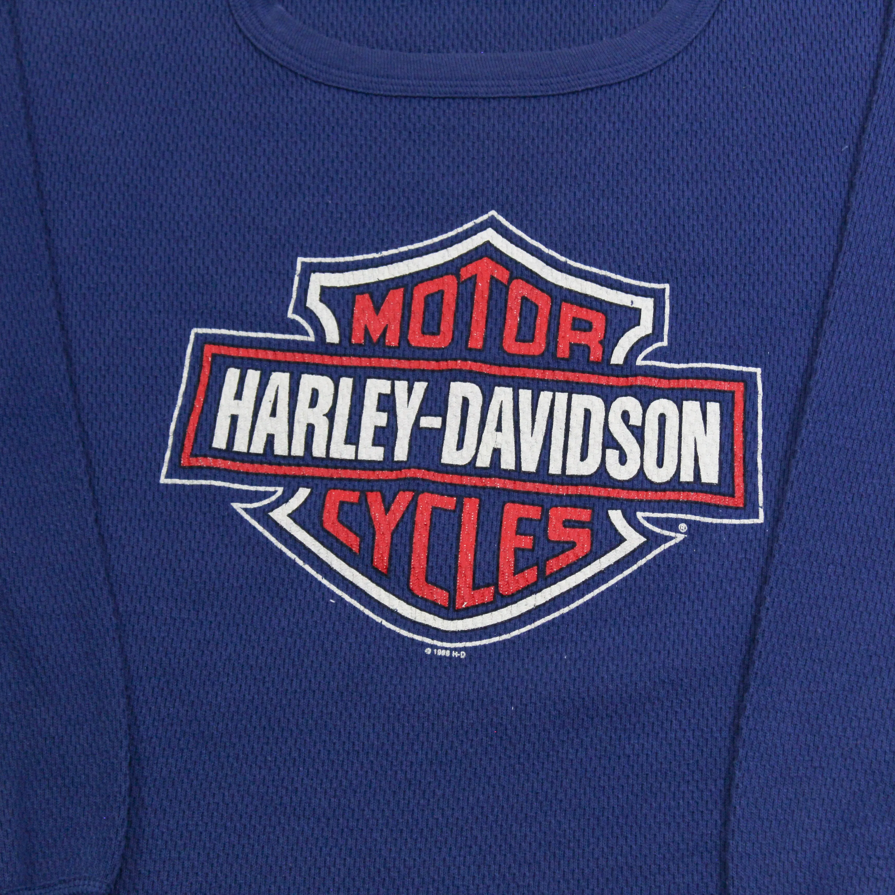 D- Vintage 1997 Harley Davidson Sturgis SD Waffle Long Sleeve sold by HG Vintage product image thumbnail 2