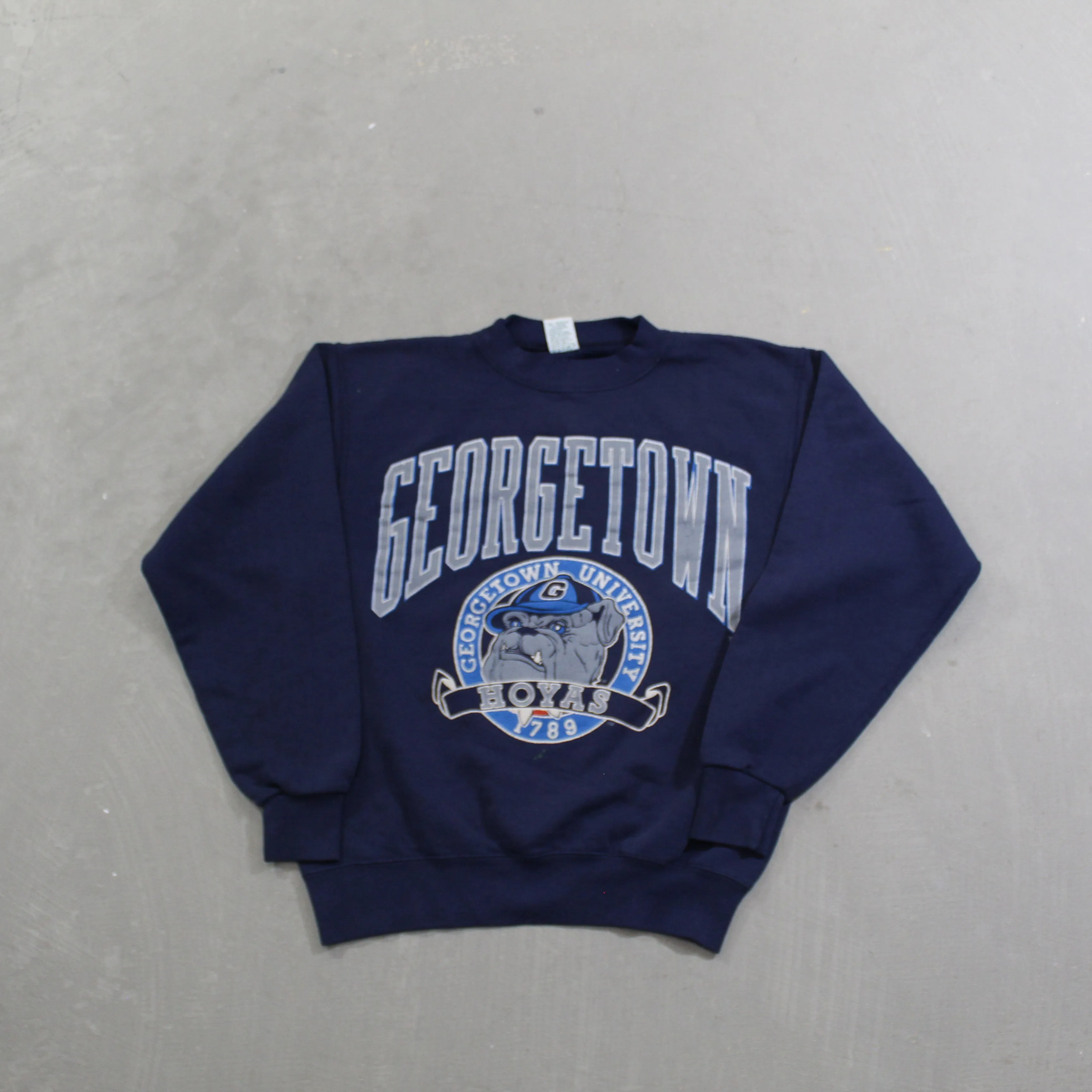 D- Vintage Georgetown University Hoyas Graphic Crewneck sold by HG Vintage