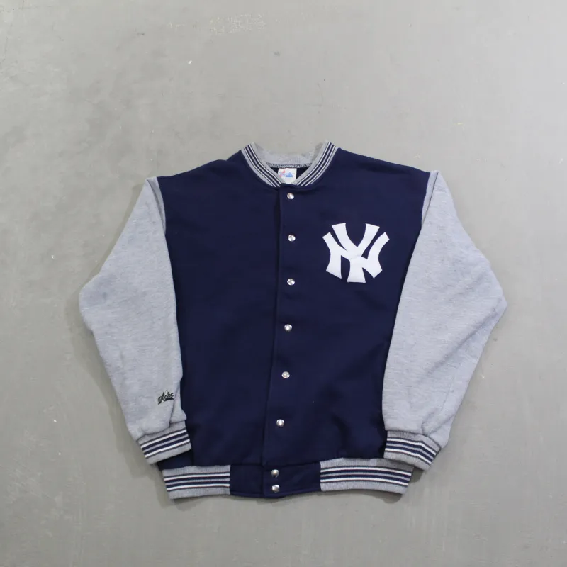 D- Vintage New York Yankees MLB Majestic Bomber Jacket 2 sold by HG Vintage