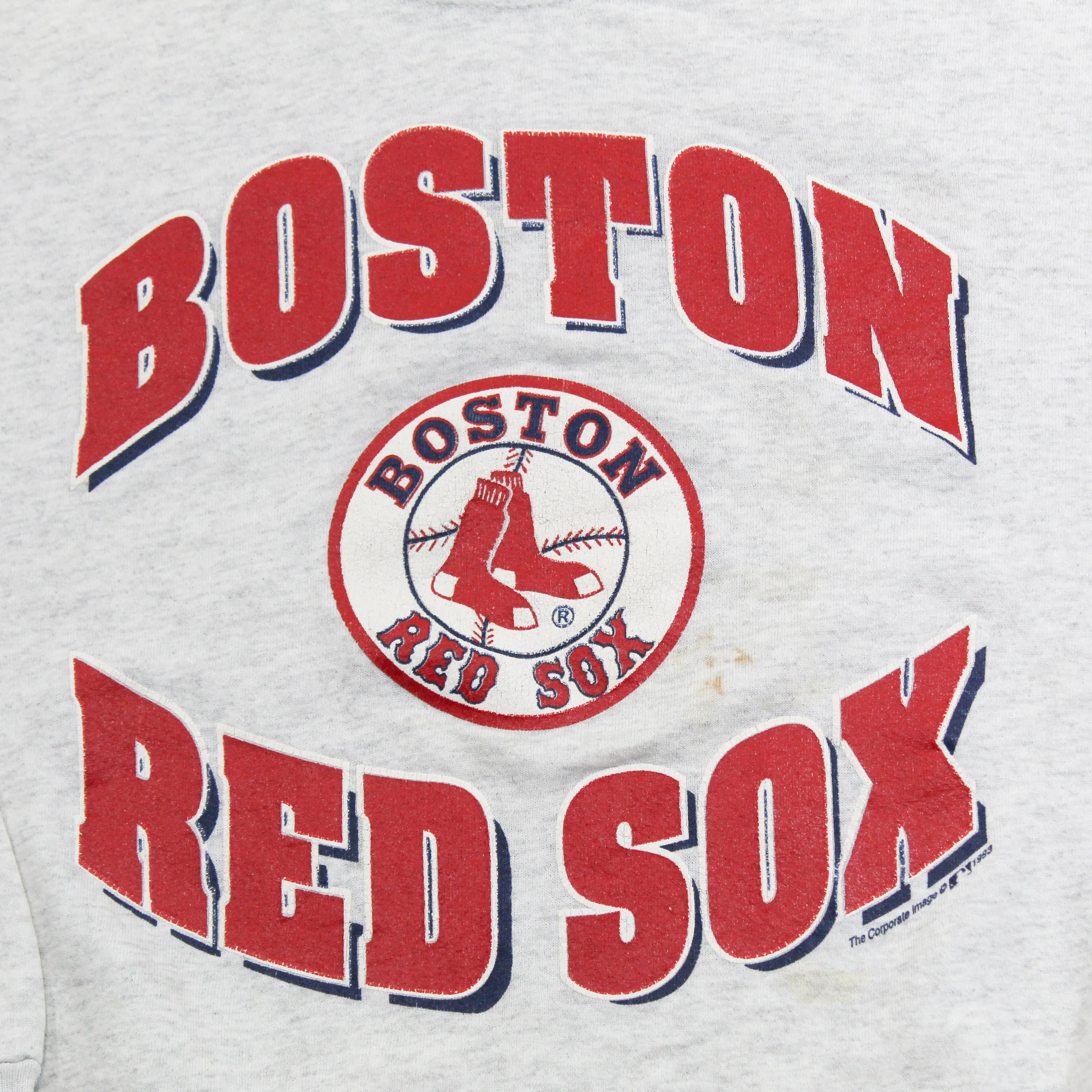 D- Vintage 1993 Boston Red Sox MLB Lee Logo & Text Crewneck sold by HG Vintage product image thumbnail 2