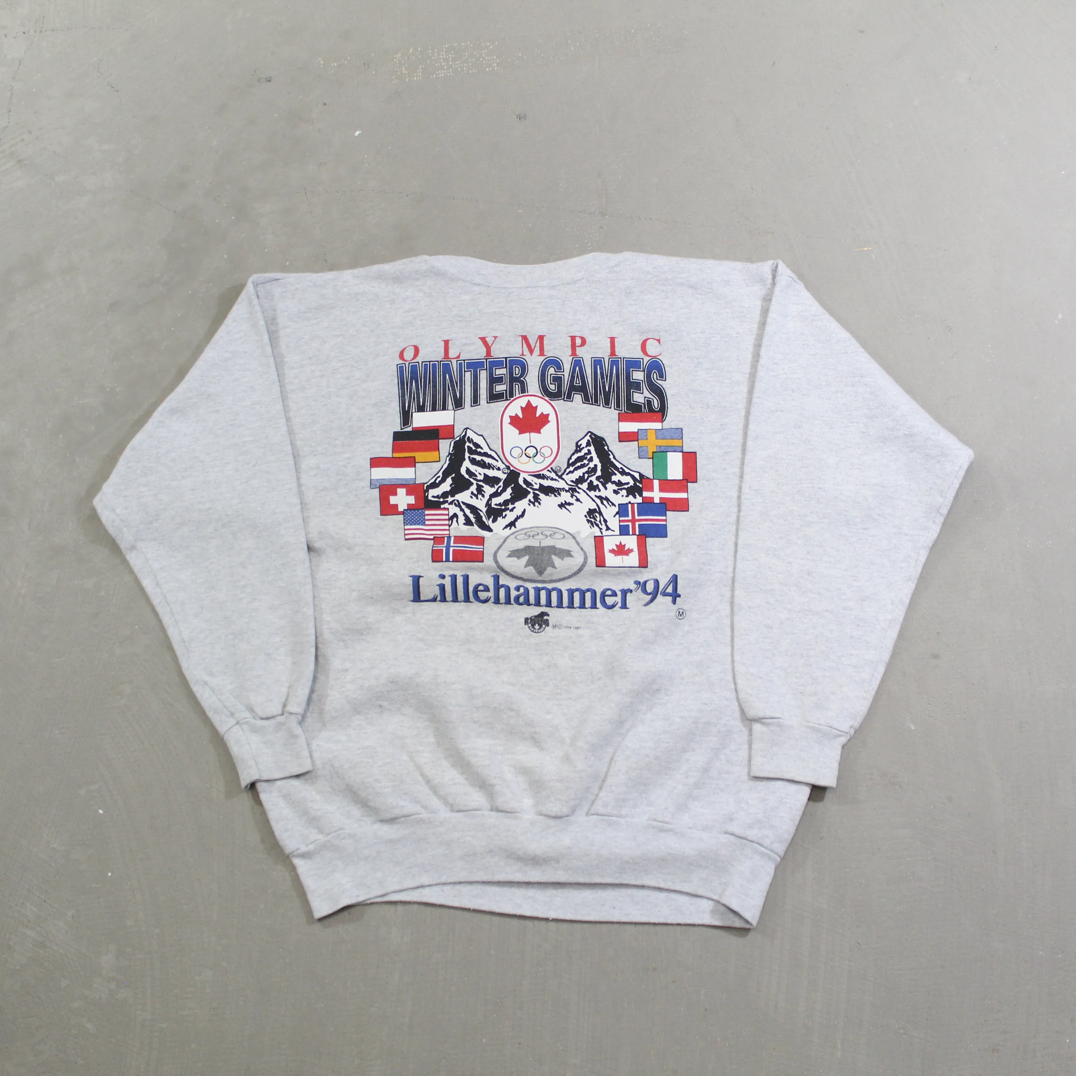 D- Vintage 1994 Olympic Winter Games Lillehammer Crewneck sold by HG Vintage