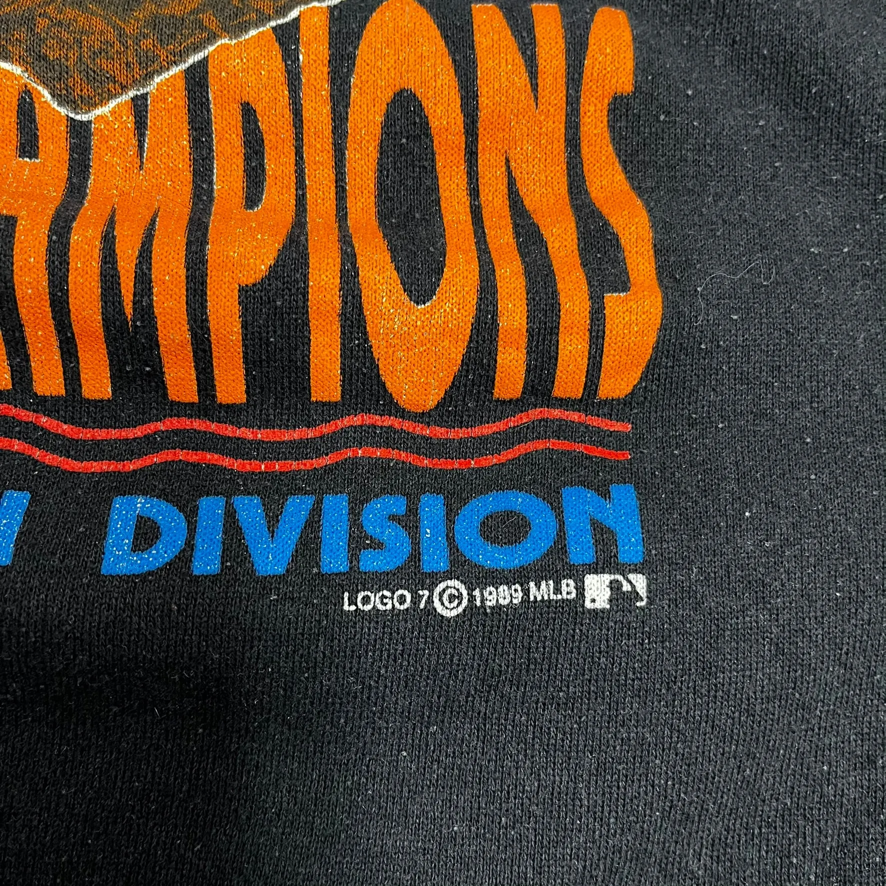 D- Vintage 1989 San Francisco Giants AL Champs MLB Logo 7 Crewneck sold by HG Vintage product image thumbnail 3