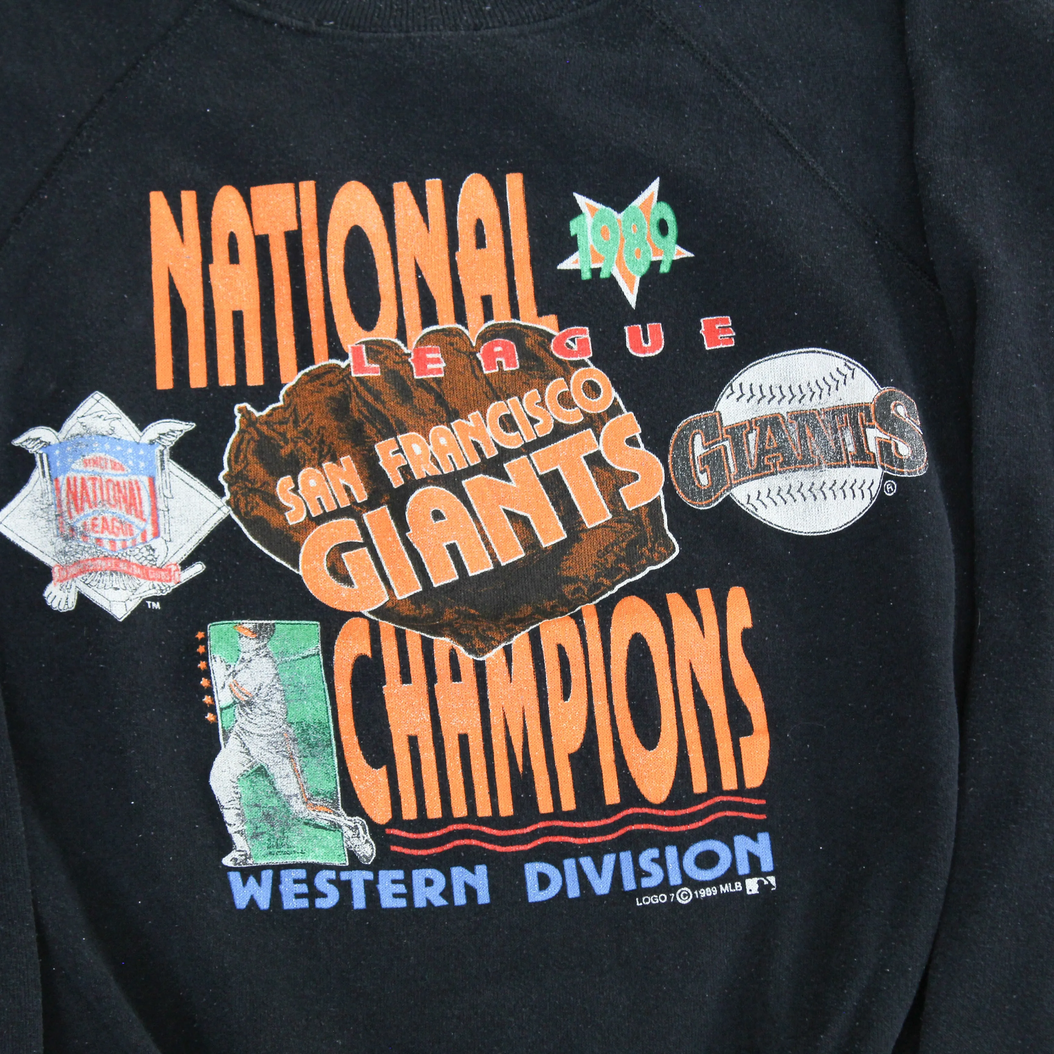 D- Vintage 1989 San Francisco Giants AL Champs MLB Logo 7 Crewneck sold by HG Vintage product image thumbnail 2