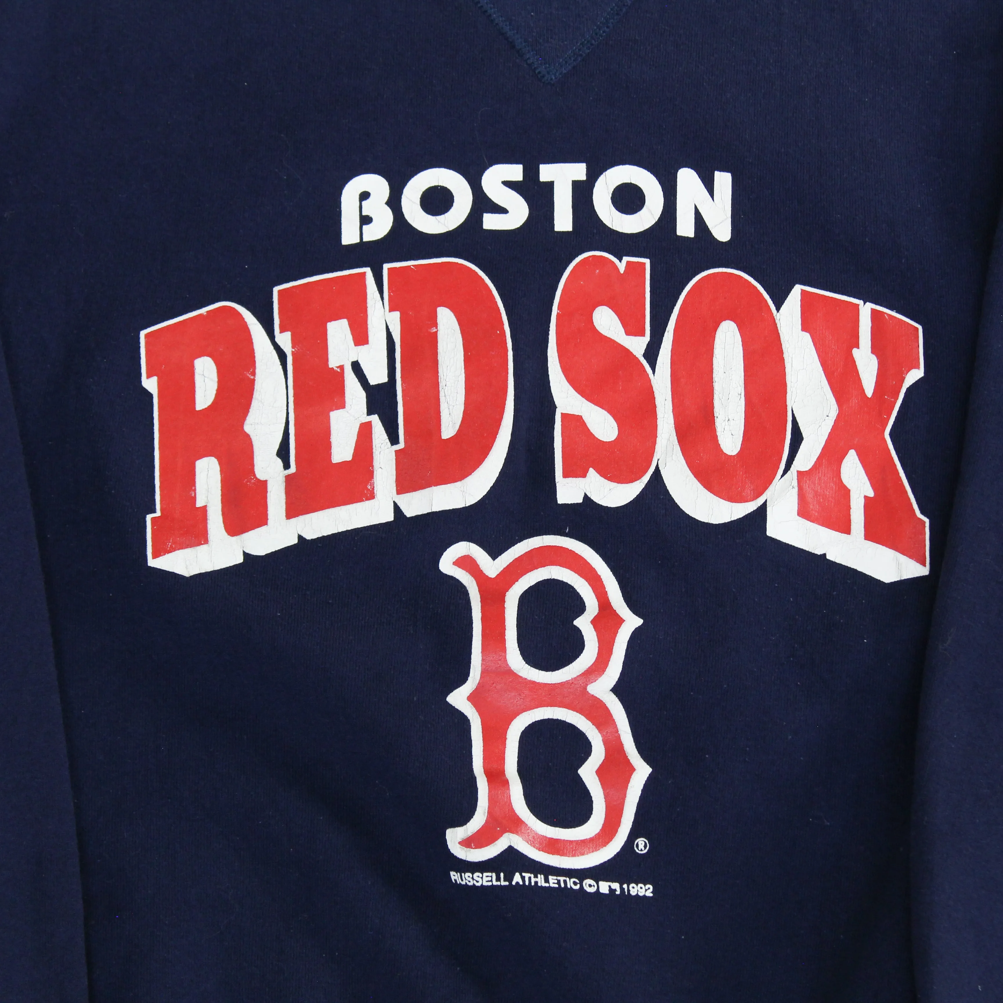 D- Vintage 1992 Boston Red Sox MLB Russell Athletic Text Crewneck sold by HG Vintage product image thumbnail 2