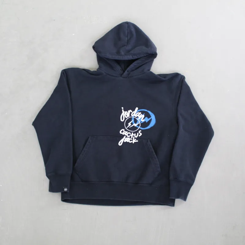 D- Travis Scott Cactus Jack Jordan x Fragment Hoodie sold by HG Vintage