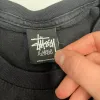 D- Vintage Stussy Number 4 Burnt Graphic Text Tee sold by HG Vintage
