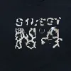 D- Vintage Stussy Number 4 Burnt Graphic Text Tee sold by HG Vintage