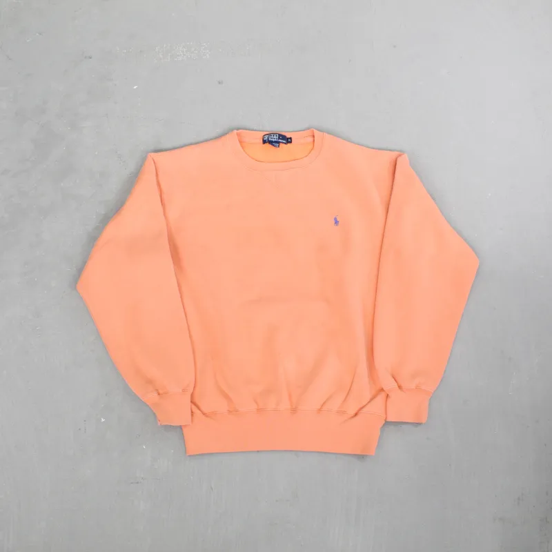 D- Vintage Polo Ralph Lauren Embroidered Horse Crewneck sold by HG Vintage