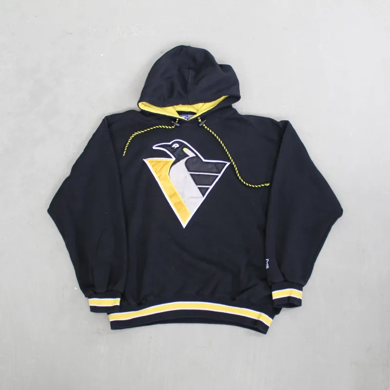 D- Vintage Pittsburgh Penguins NHL Starter Hoodie sold by HG Vintage