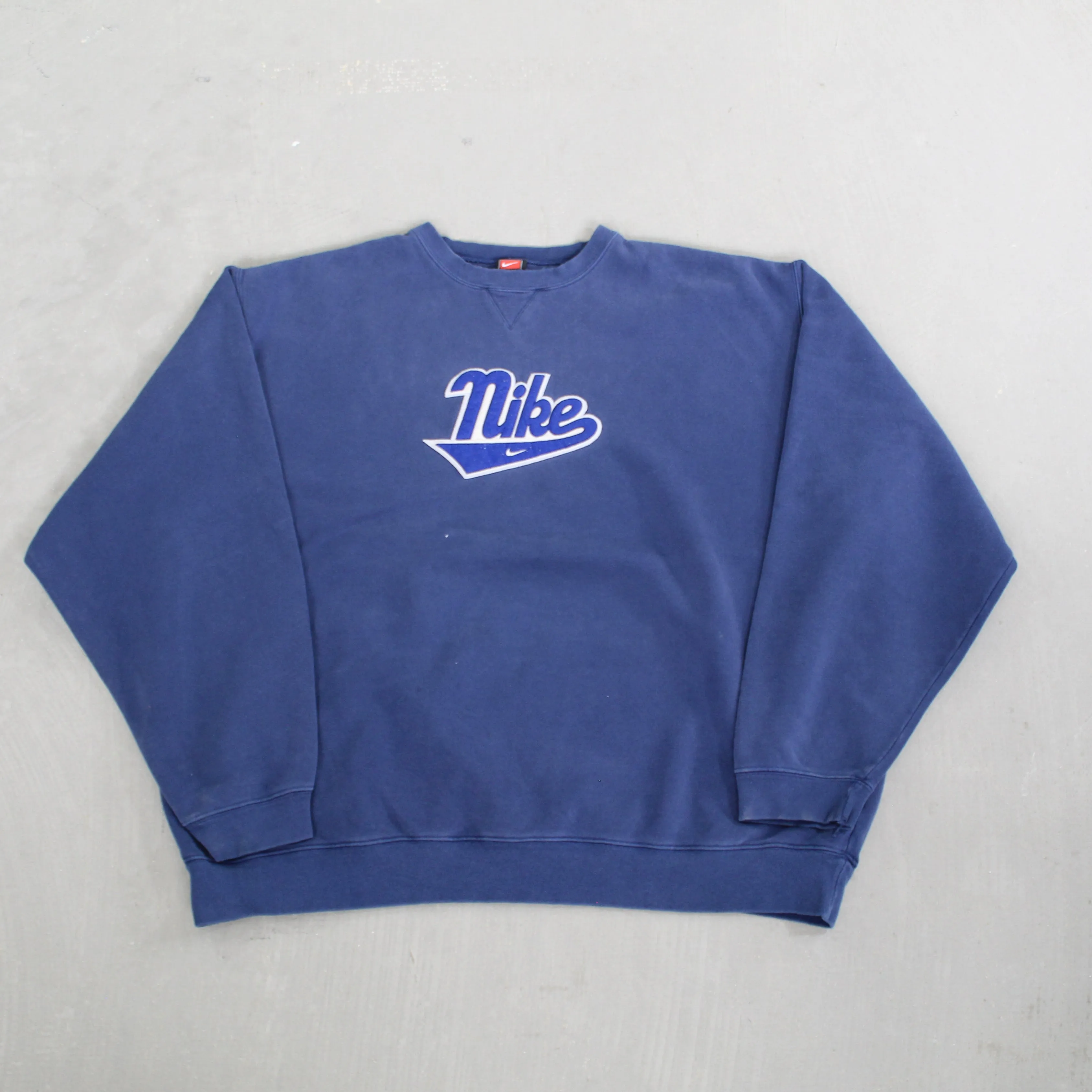D- Vintage 90s Nike Embroidered Script Crewneck sold by HG Vintage