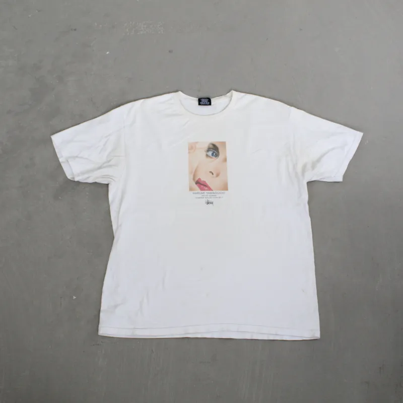 D- Stussy Harumi Yamaguchi Art Series SS17 Tee sold by HG Vintage