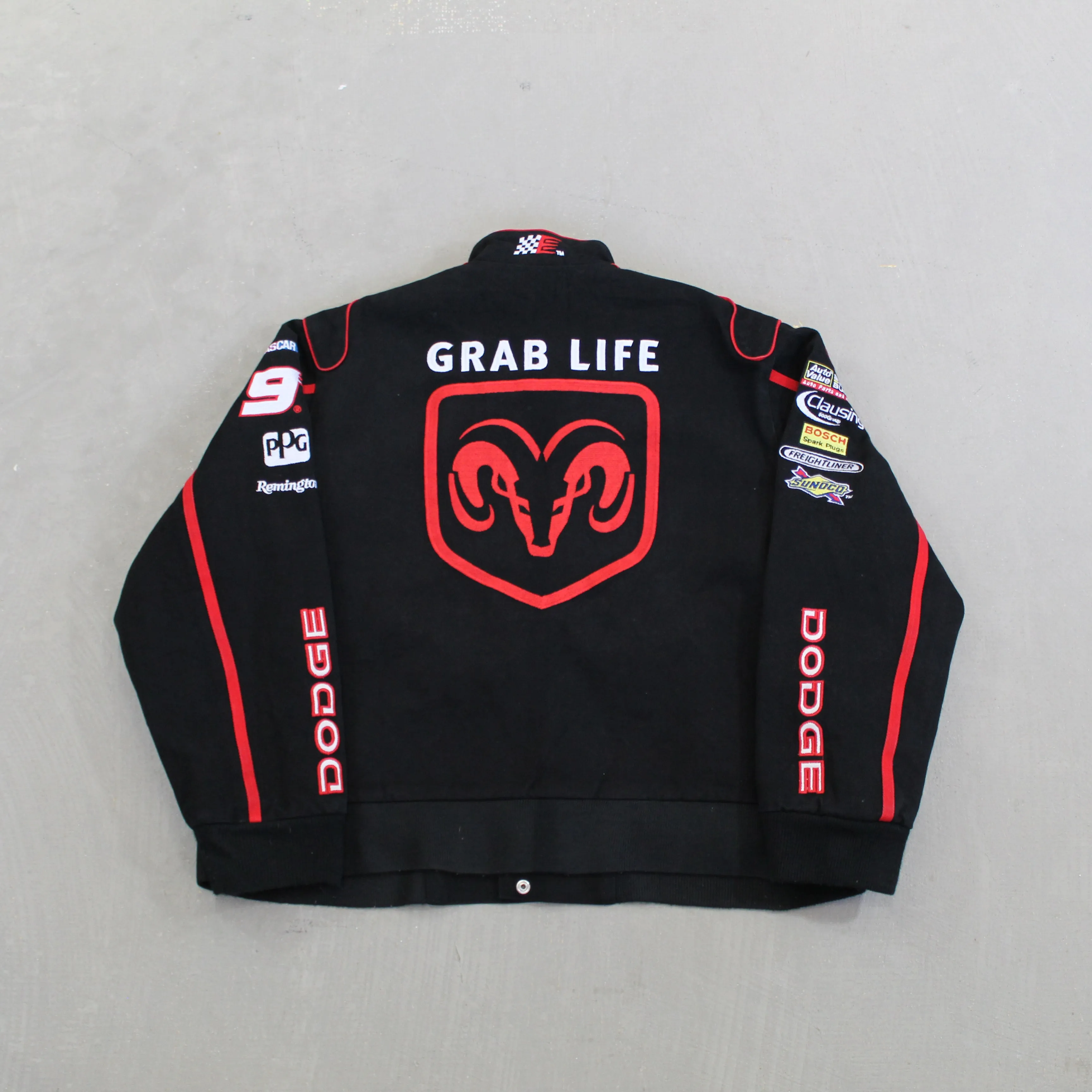 D- Vintage 2007 Nascar Jeff Hamilton Kasey Kahne Dodge Youth Racing Jacket sold by HG Vintage product image thumbnail 3