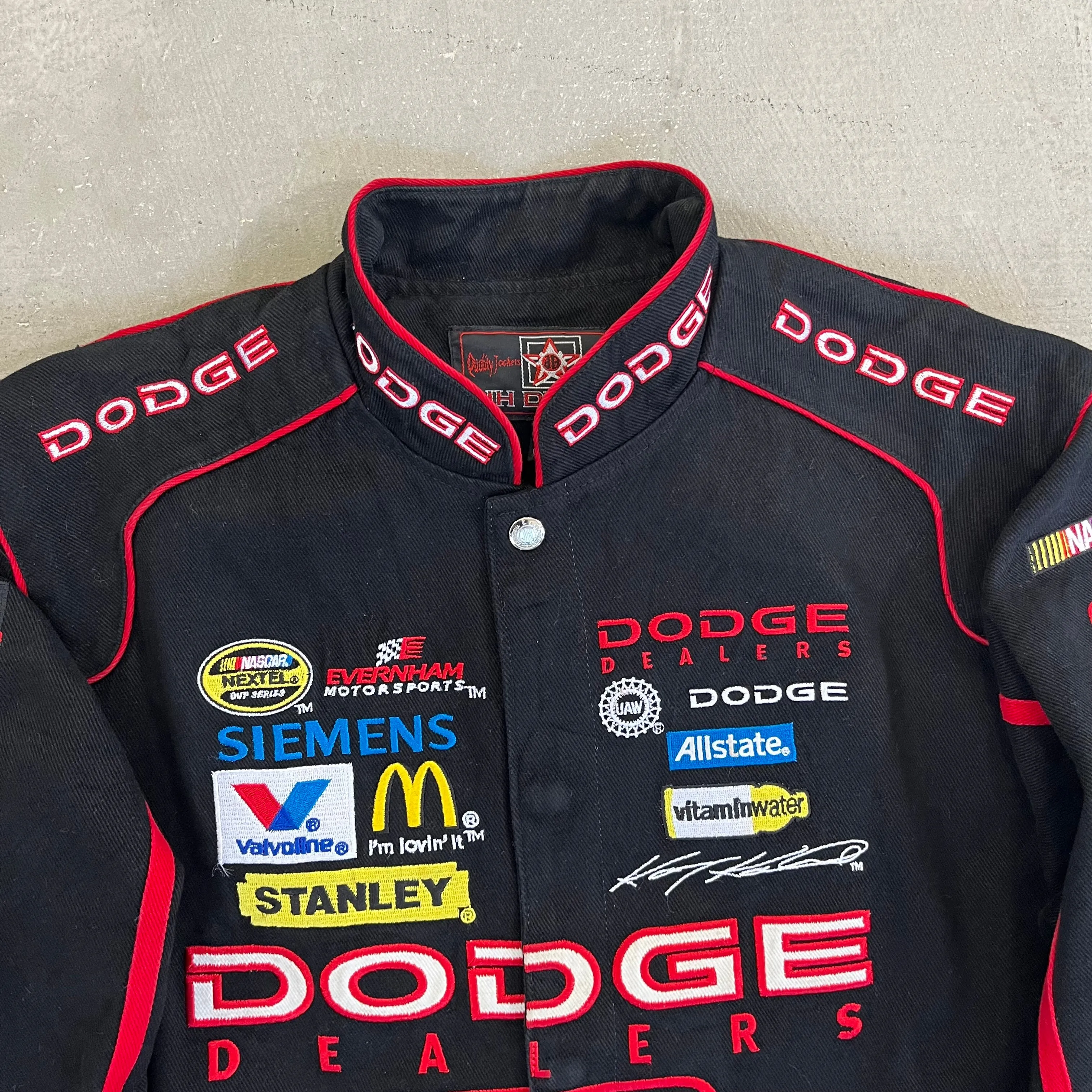 D- Vintage 2007 Nascar Jeff Hamilton Kasey Kahne Dodge Youth Racing Jacket sold by HG Vintage product image thumbnail 5