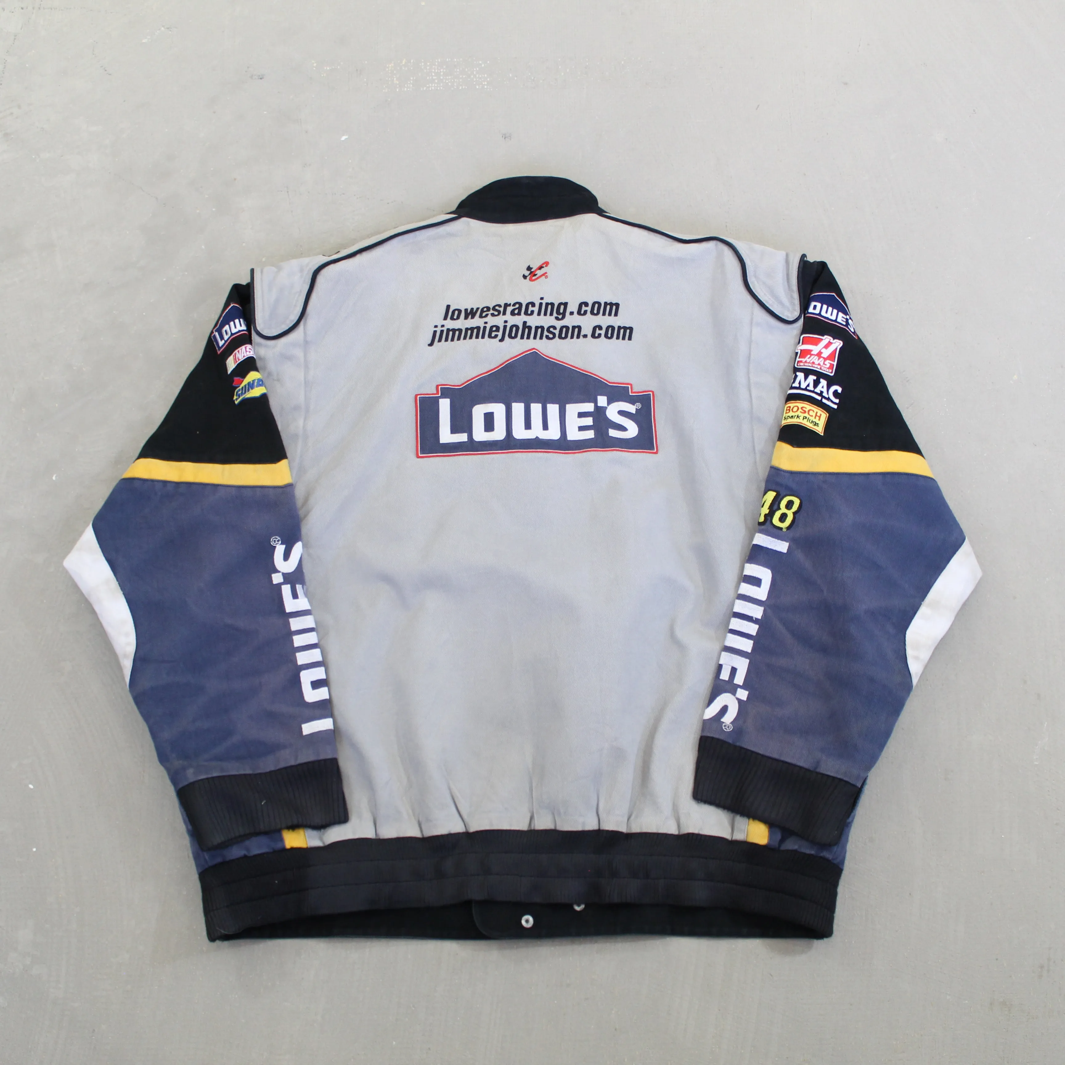 D- Vintage Nascar Chase Authentic Pro Line Jimmie Johnson Lowes Racing Jacket sold by HG Vintage product image thumbnail 3