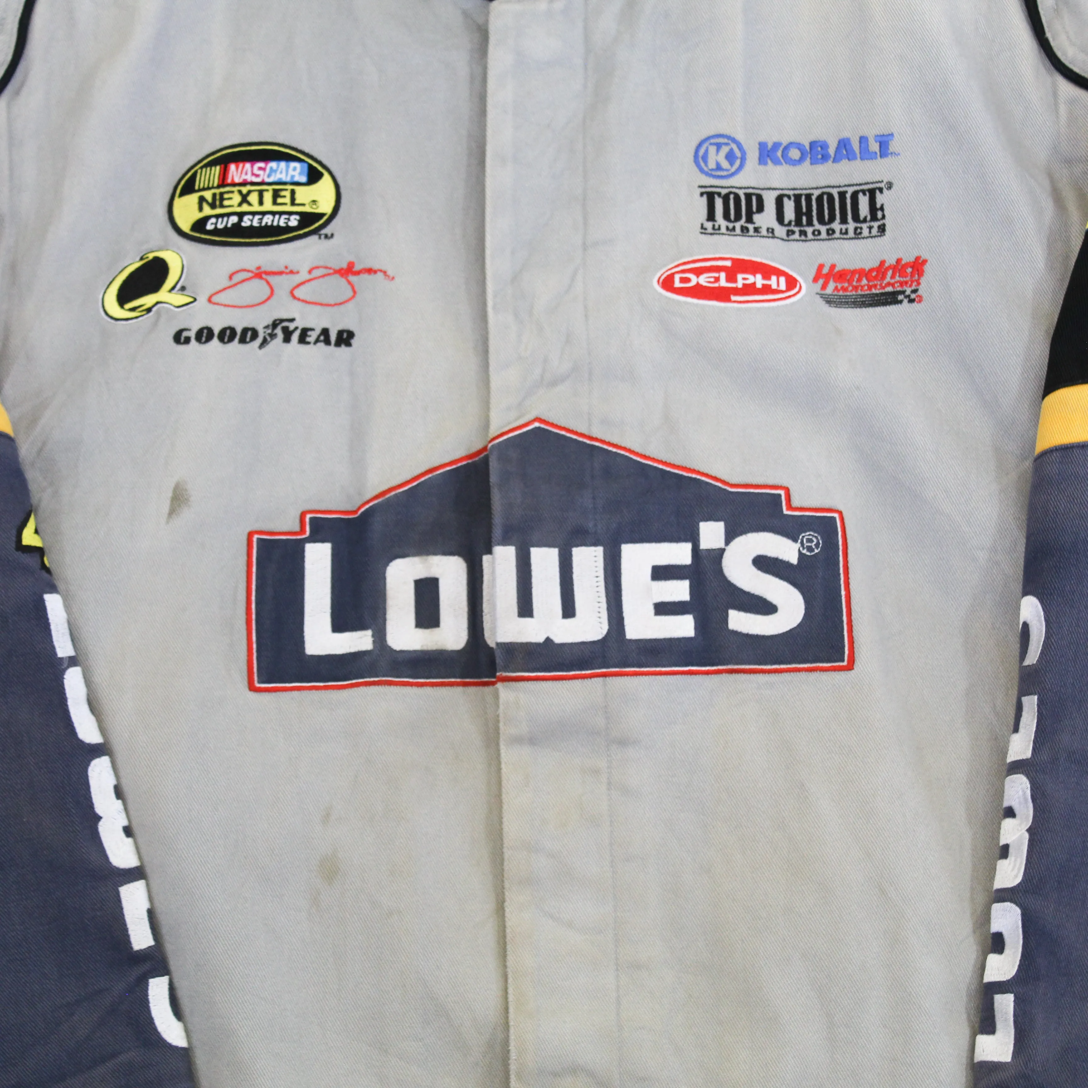 D- Vintage Nascar Chase Authentic Pro Line Jimmie Johnson Lowes Racing Jacket sold by HG Vintage product image thumbnail 2