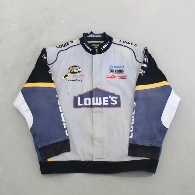 D- Vintage Nascar Chase Authentic Pro Line Jimmie Johnson Lowes Racing Jacket sold by HG Vintage
