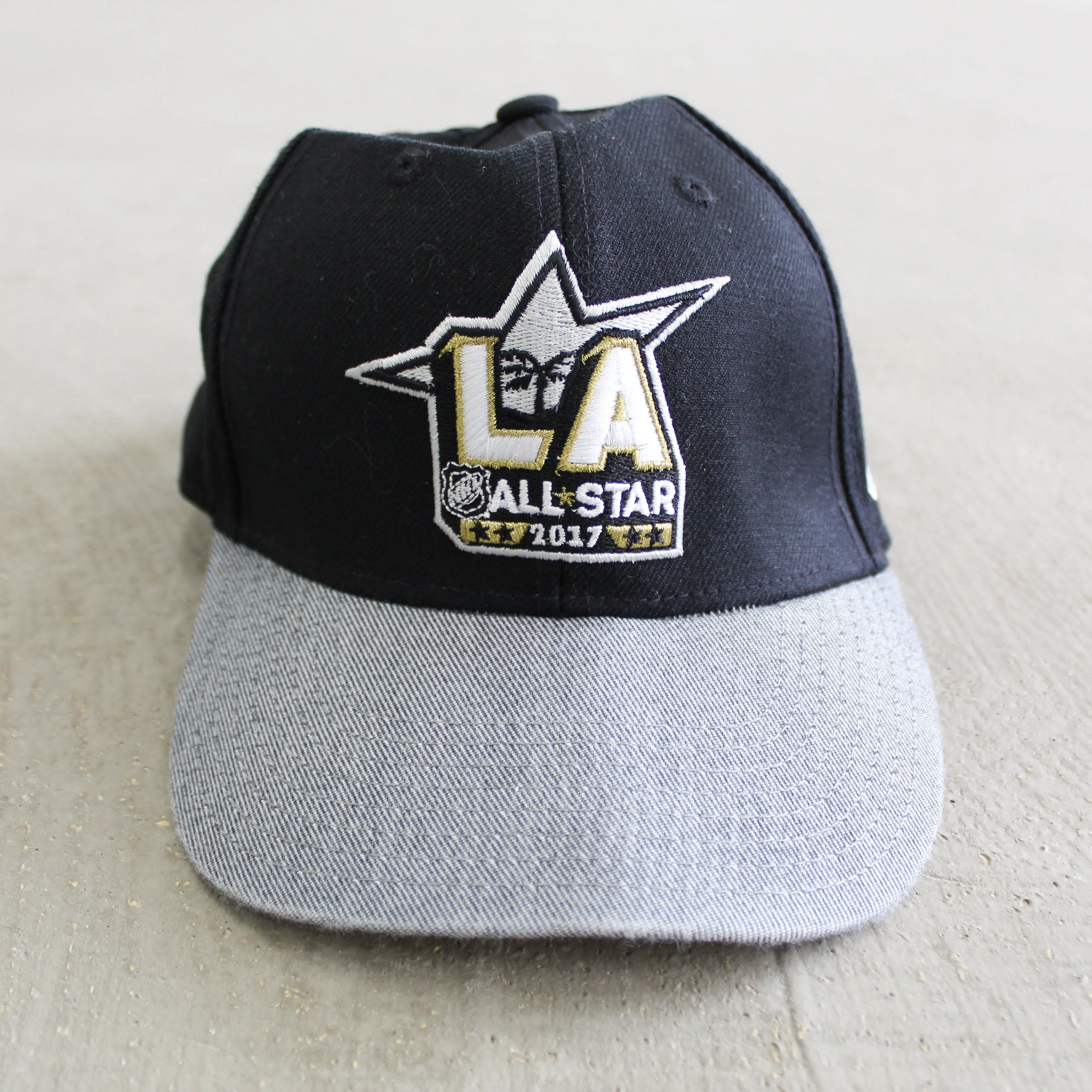 D- NHL 2017 LA All Star Game Embroidered Logo Velcro Strapback Hat sold by HG Vintage product image thumbnail 2