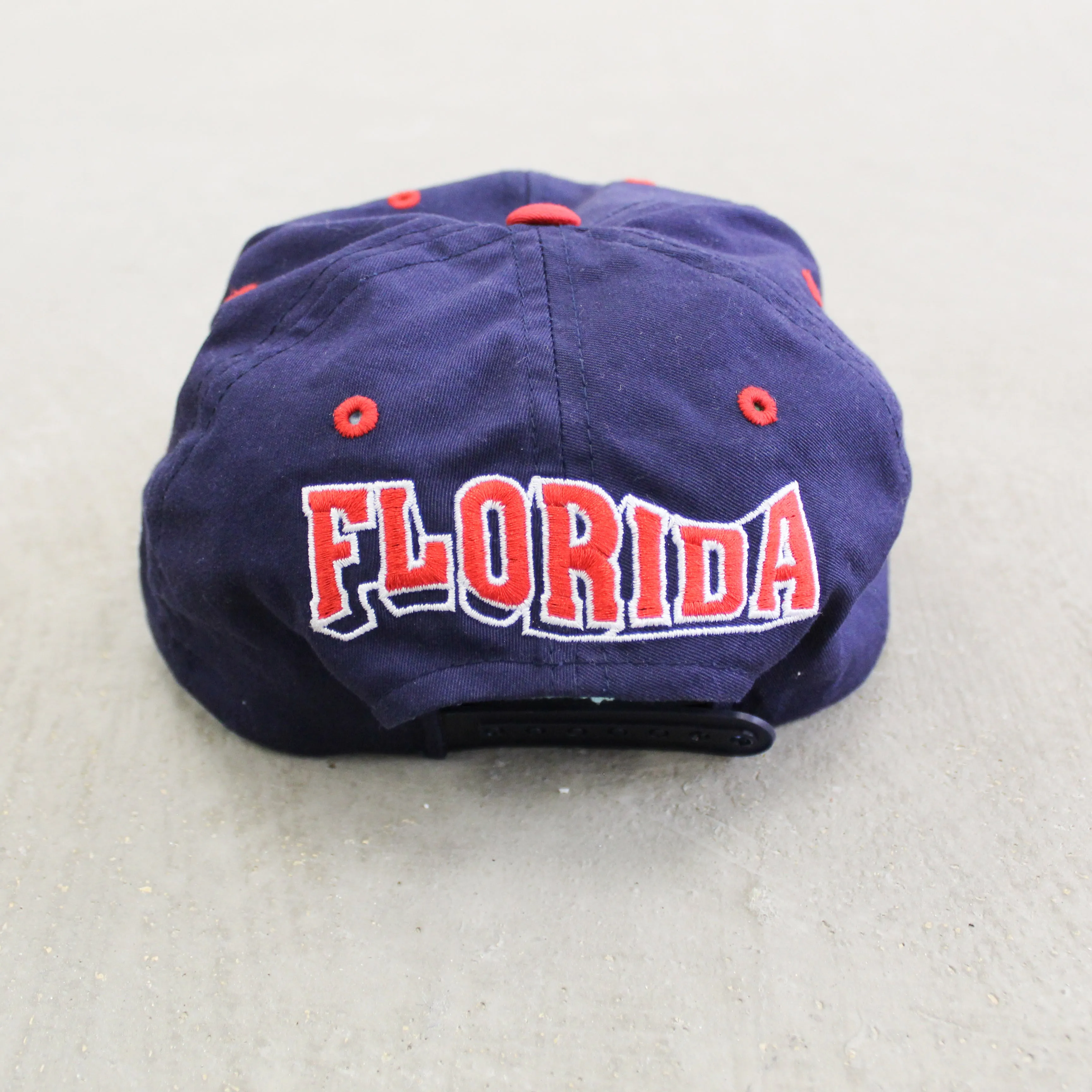 D- Vintage Florida Panthers NHL Logo & Text Snapback Hat sold by HG Vintage product image thumbnail 4