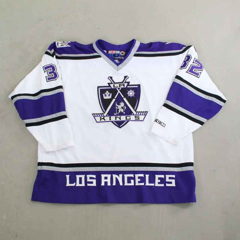 D- Vintage 00 LA Kings Stu Grimson NHL CCM Hockey Jersey sold by HG Vintage