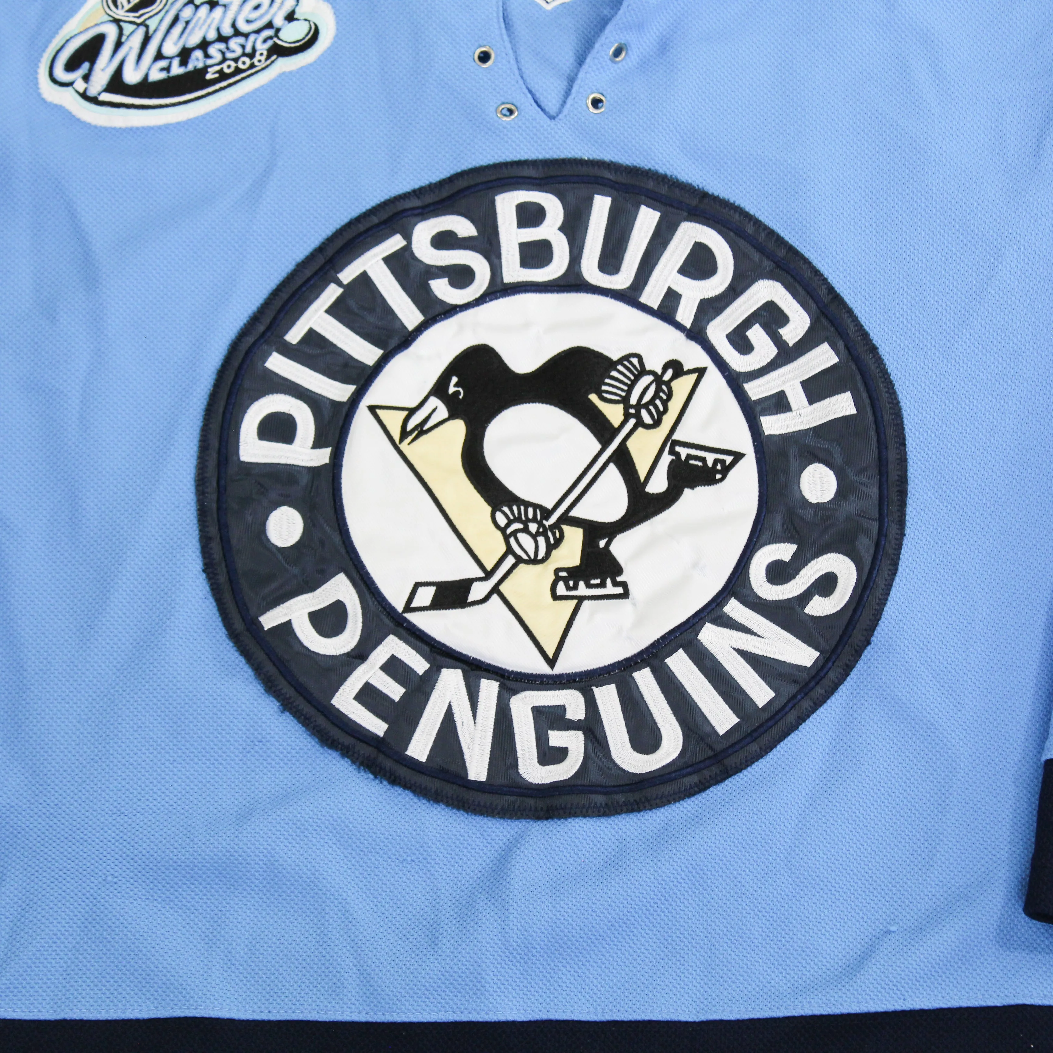 D- Pittsburgh Penguins Kris Letang 2008 Winter Classic NHL Reebok Hockey Jersey sold by HG Vintage product image thumbnail 2