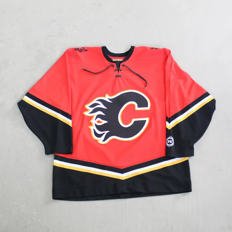 D- Vintage Calgary Flames NHL Koho Hockey Jersey sold by HG Vintage