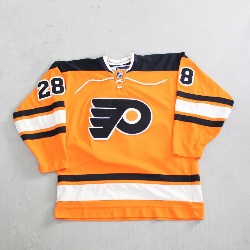 D- 2012 Philadelphia Flyers Claude Giroux NHL Reebok Winter Classic Hockey Jersey sold by HG Vintage