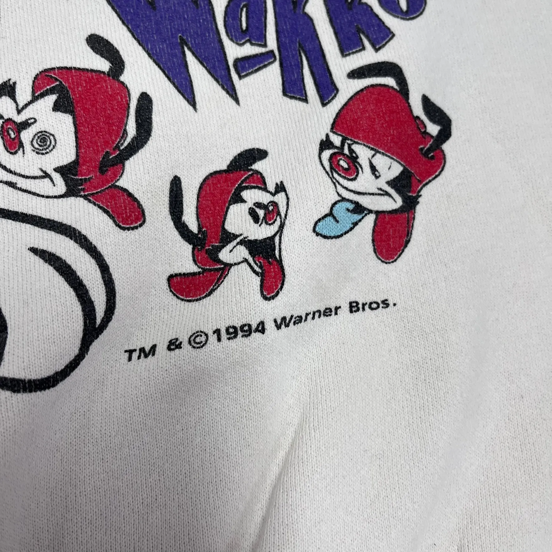D- Vintage 1994 Looney Tunes Wakko All Over Print Crewneck sold by HG Vintage product image thumbnail 3