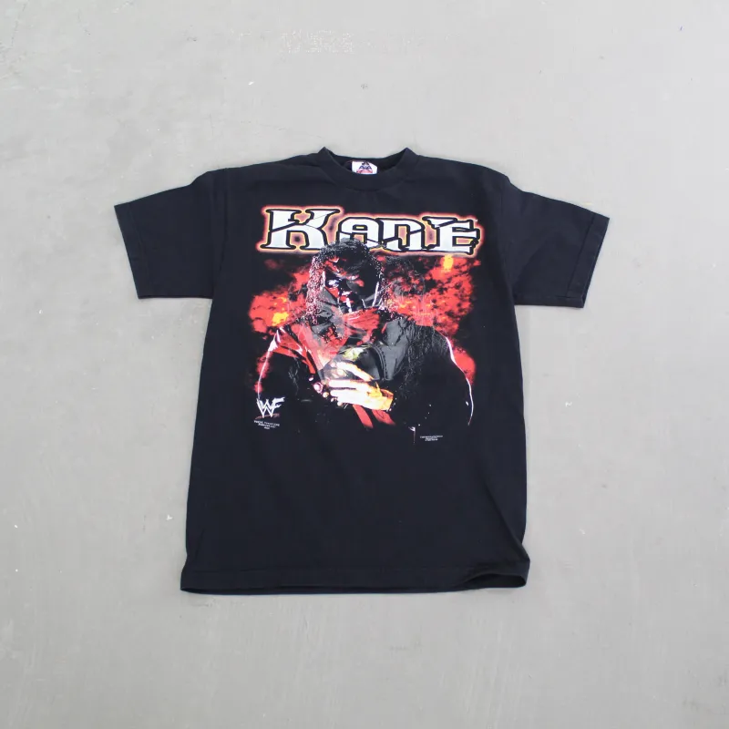 D- Vintage 2000 Kane WWF Picture Wrestling Tee sold by HG Vintage