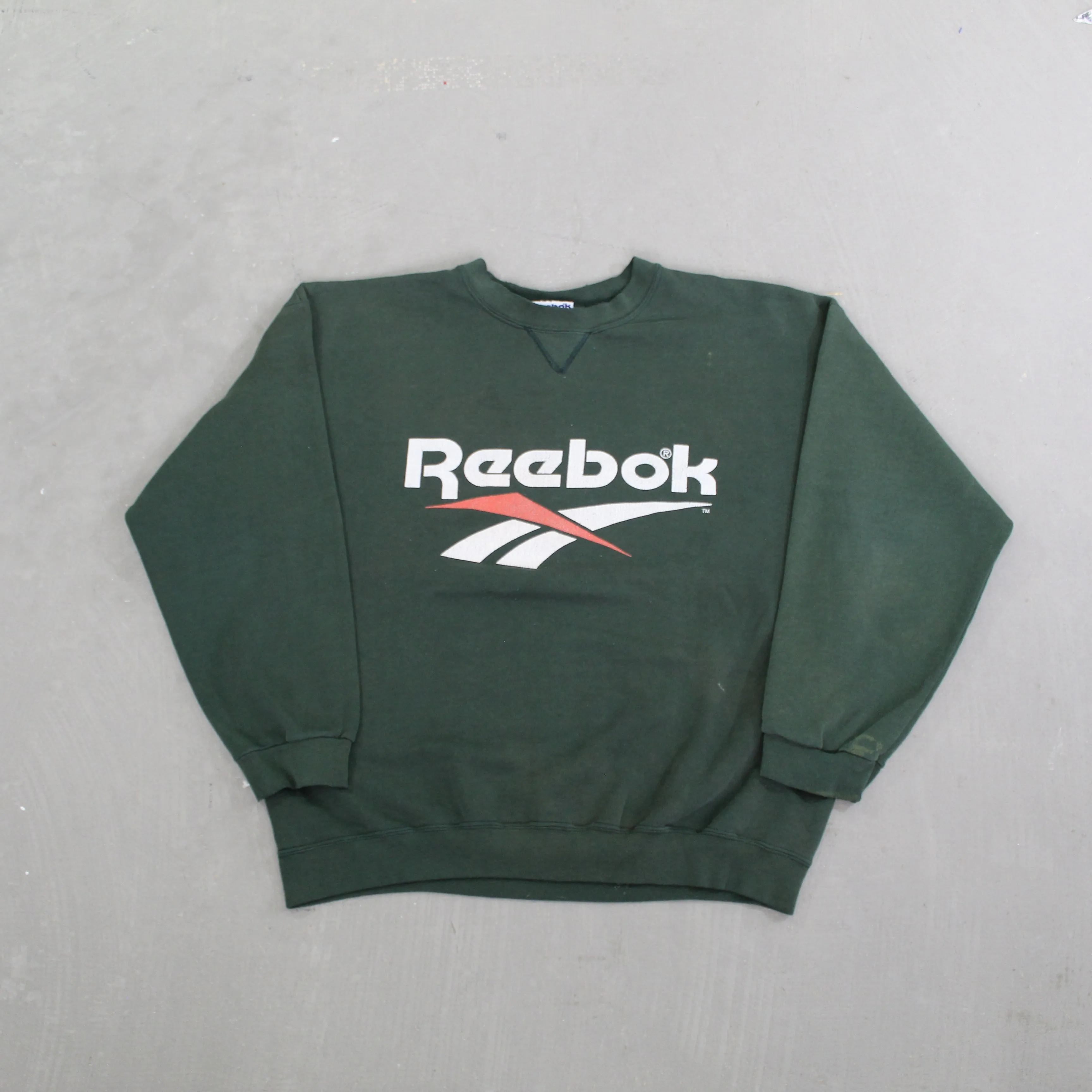 D- Vintage 90s Reebok Logo Graphic Crewneck sold by HG Vintage