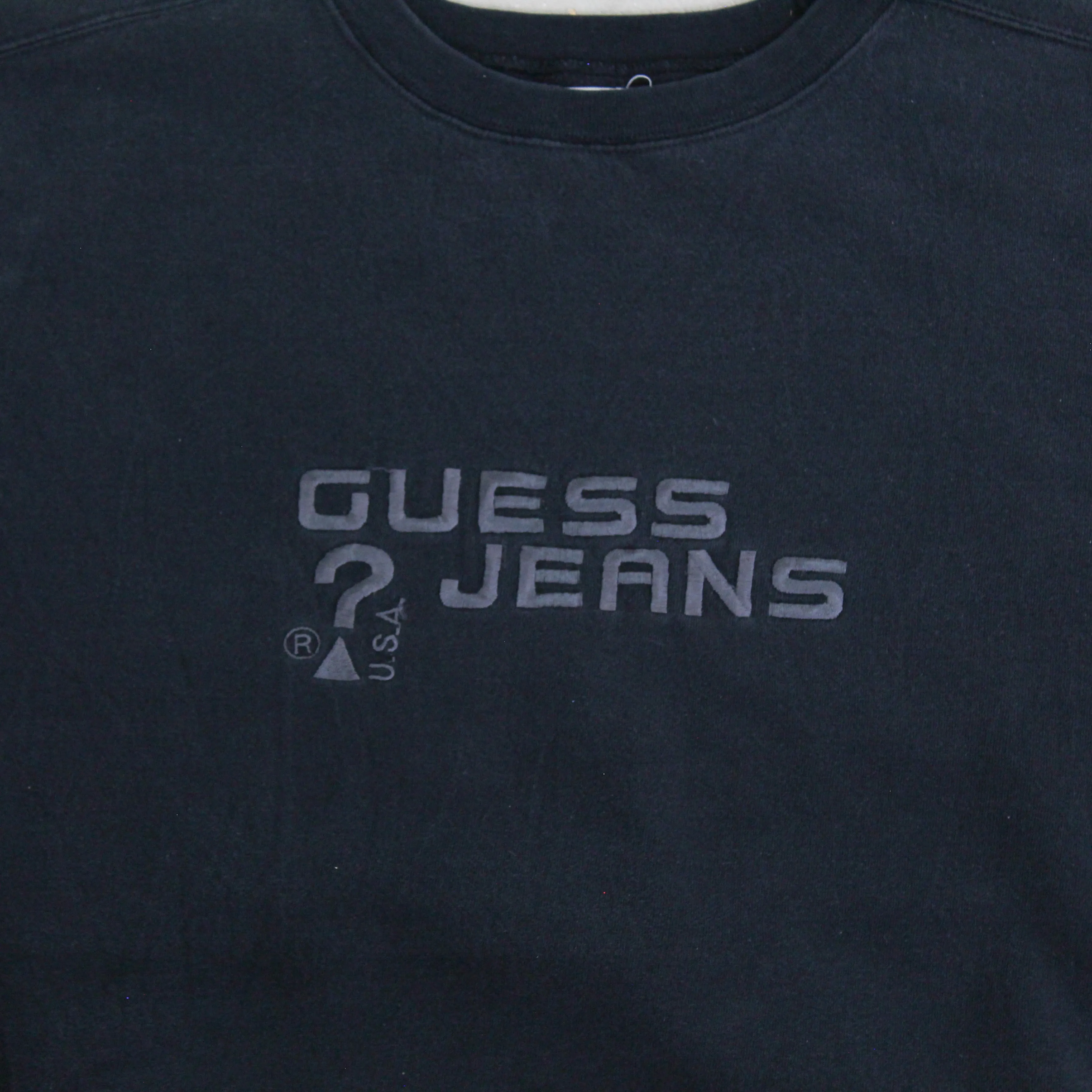 D- Vintage Guess Jeans USA Embroidered Text Crewneck sold by HG Vintage product image thumbnail 2