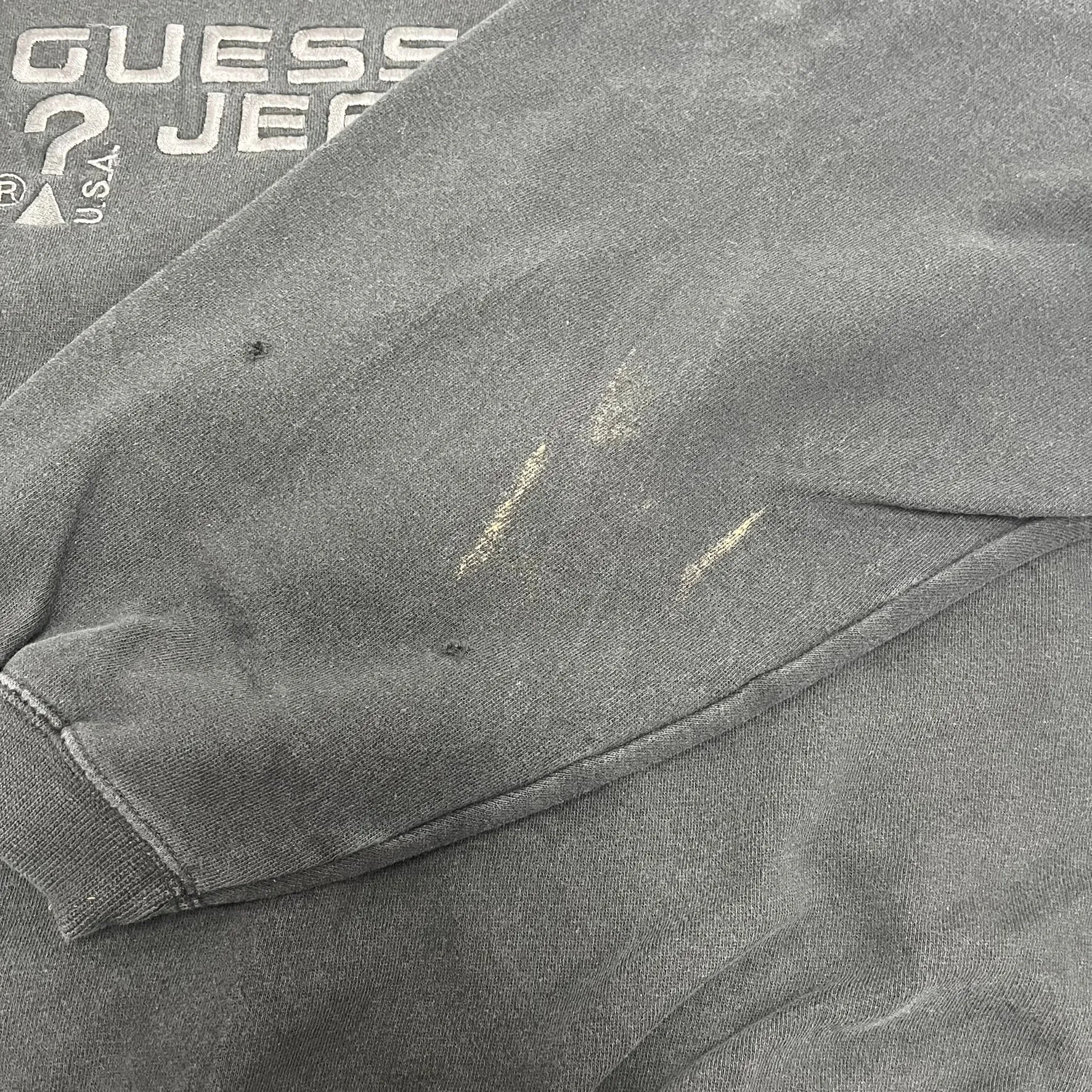 D- Vintage Guess Jeans USA Embroidered Text Crewneck sold by HG Vintage product image thumbnail 3