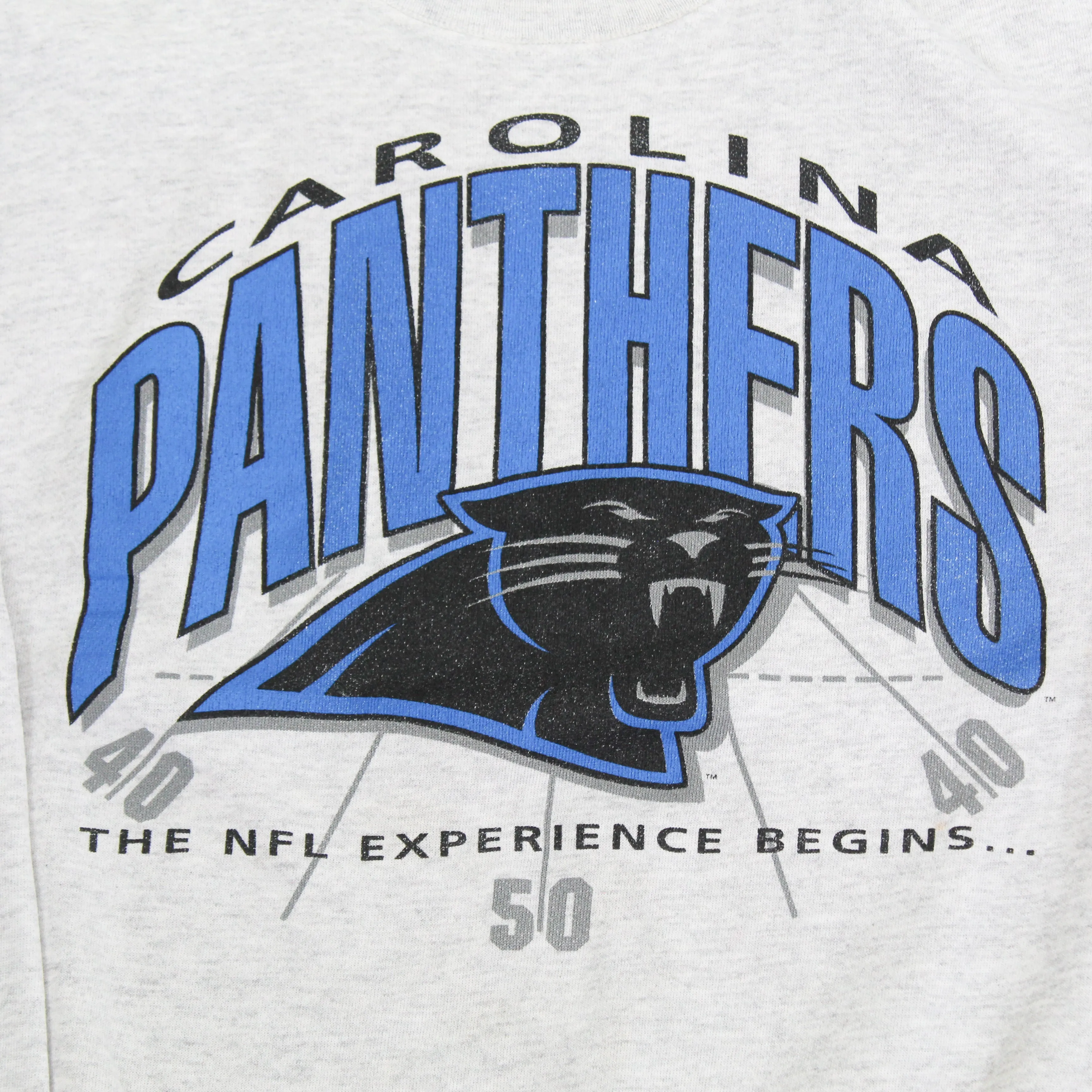 D- Vintage Carolina Panthers NFL Logo & Text Crewneck sold by HG Vintage product image thumbnail 2