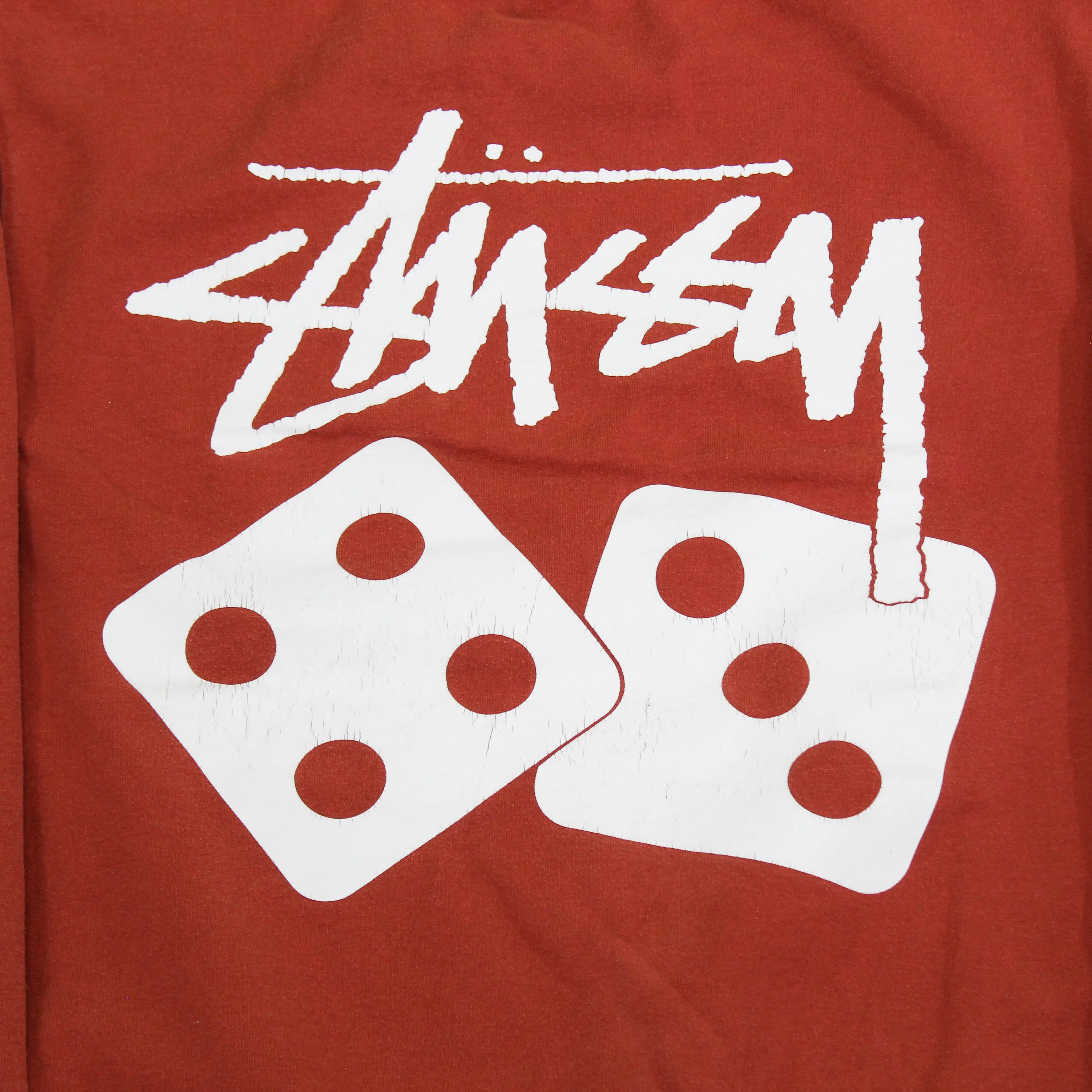 D- Vintage Stussy Text & Dice Crewneck sold by HG Vintage product image thumbnail 4