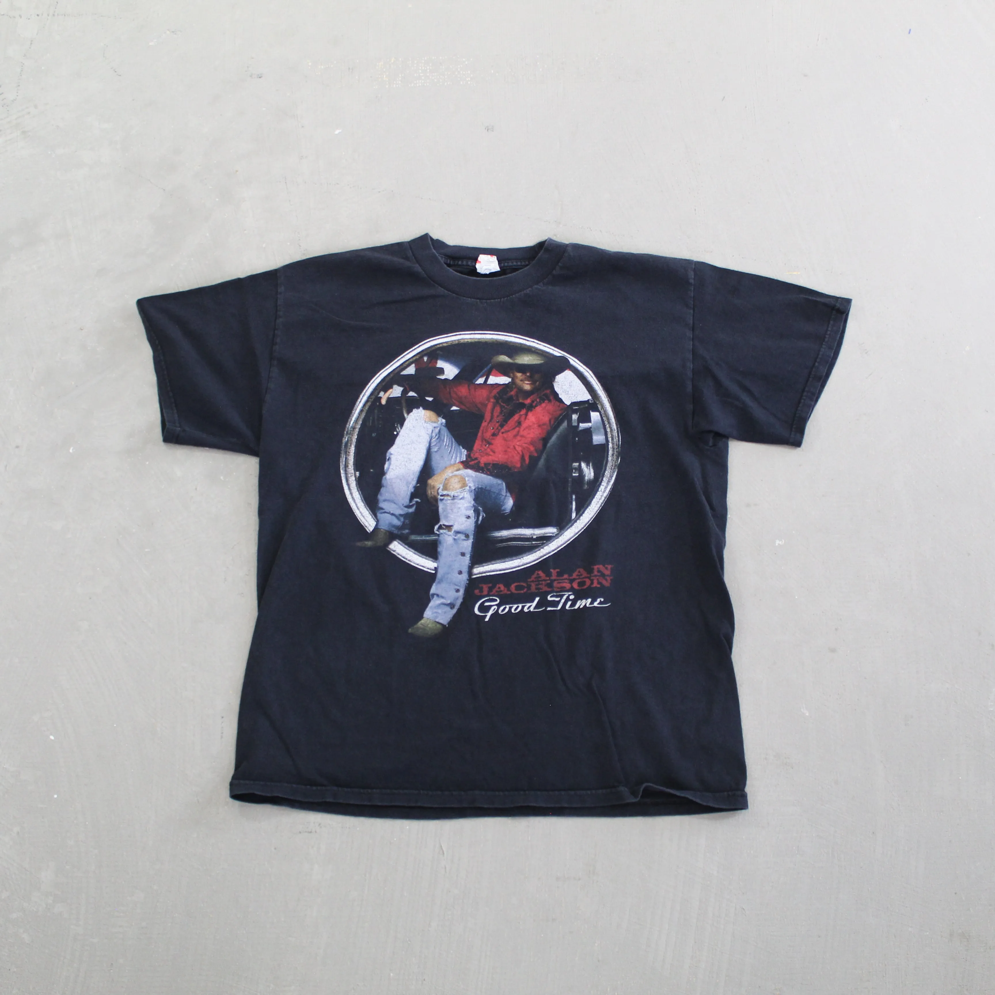 D- 2009 Alan Jackson Good Times Tour Picture Tee sold by HG Vintage