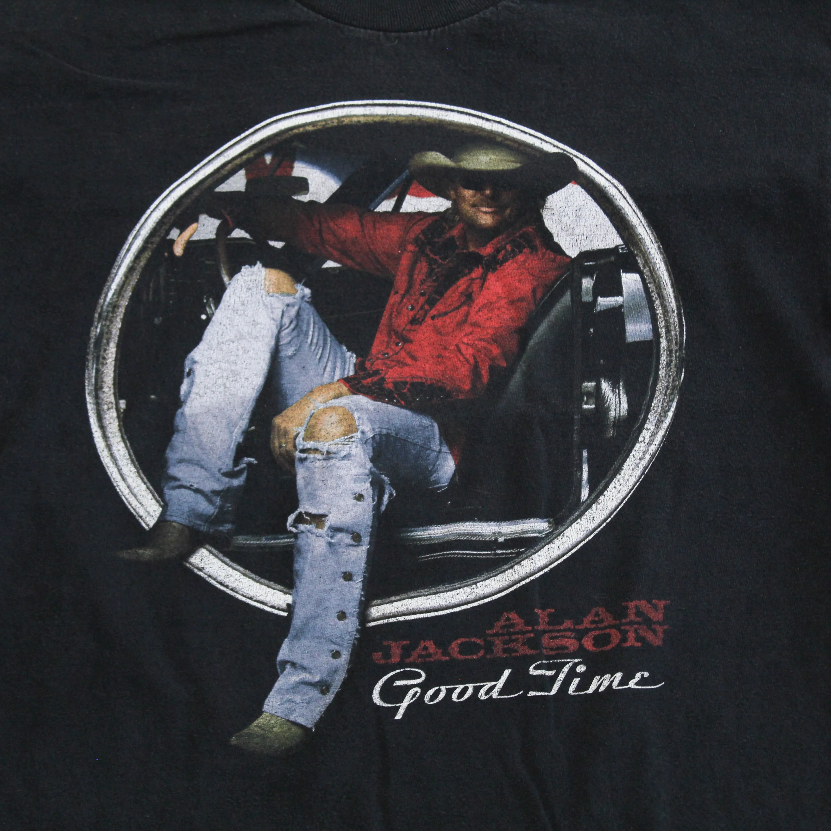 D- 2009 Alan Jackson Good Times Tour Picture Tee sold by HG Vintage product image thumbnail 2