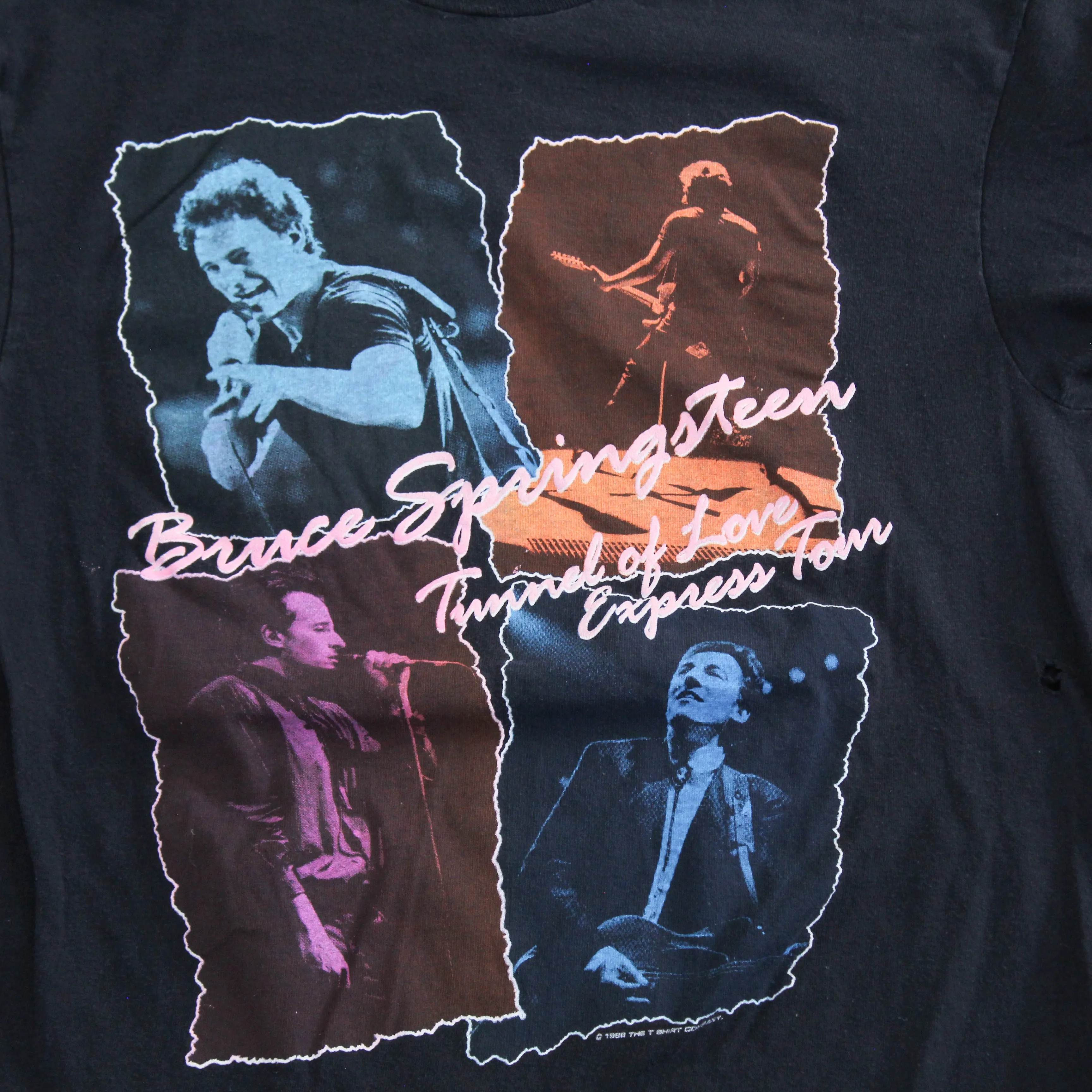 D- Vintage 1988 Bruce Springsteen Tunnel Of Love Express Tour Single Stitch Tee sold by HG Vintage product image thumbnail 2