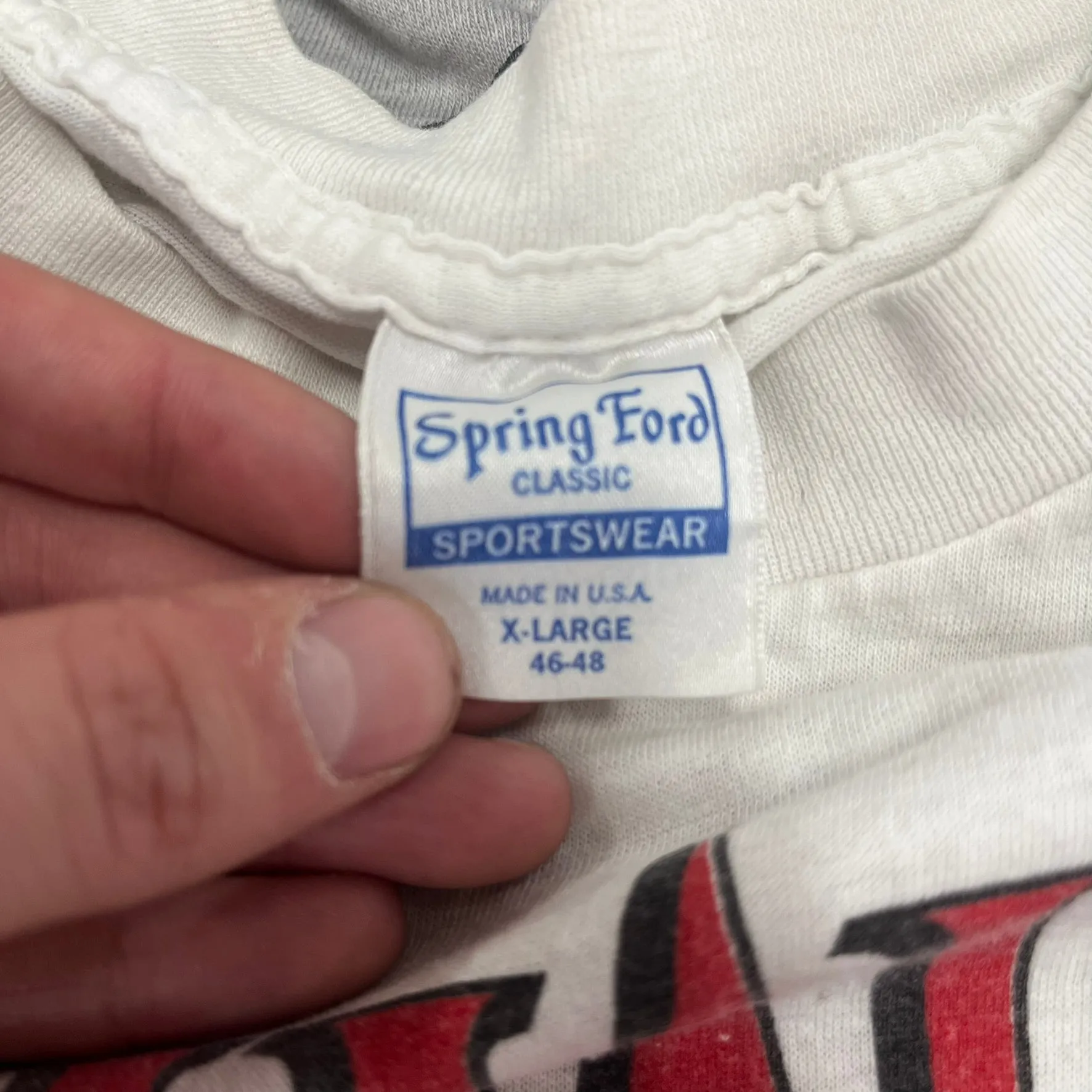 D- Vintage 1988 Van Halen Summer 88' Tour Yessup Single Stitch Graphic Tee sold by HG Vintage product image thumbnail 5